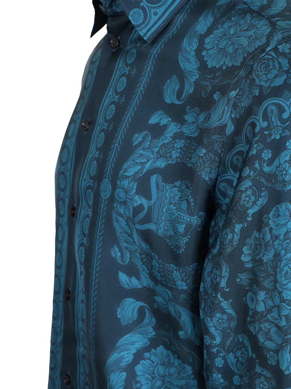 INFORMAL SHIRT SILK TWILL FABRIC BAROCCO 92 PRINT 10217151A135575UH90 (VERSACE / シャツ・ブラウス ) | VERSACE (ヴェルサーチェ)(4)