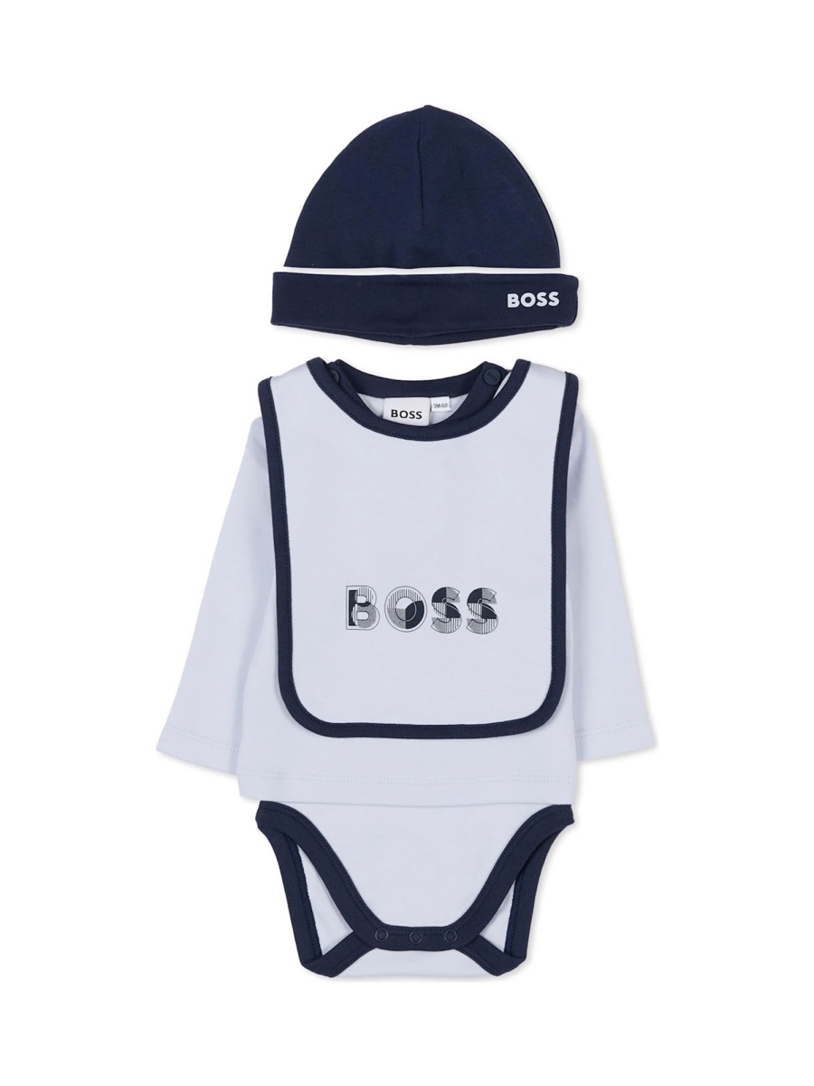 BODYSUIT SET WITH GAG AND HAT J52539B771 (HUGO BOSS / ワンピース・ドレス・オールインワン ) | HUGO BOSS (ヒューゴボス)