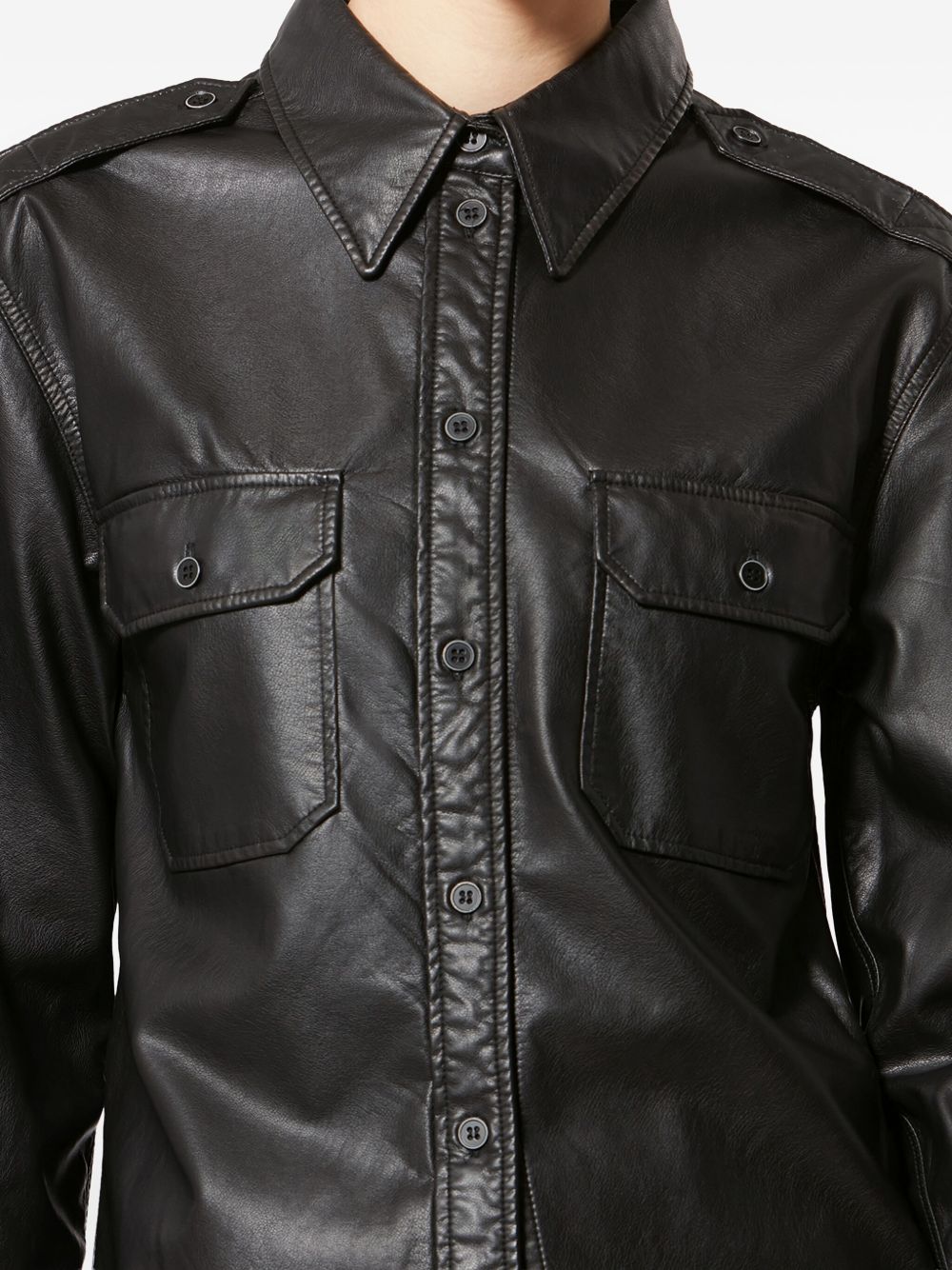 MARANT ETOILE Shirts Black CH0279FAD1B03E01BK (Isabel Marant Étoile / シャツ・ブラウス ) | Isabel Marant Étoile (イザベル マラン エトワール)(3)