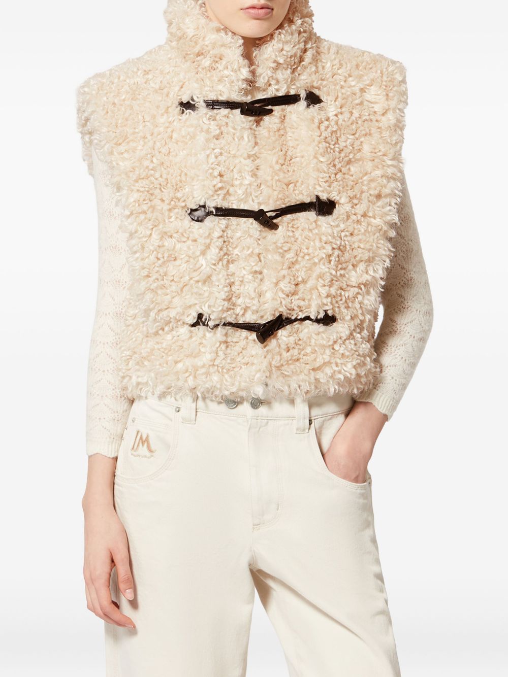 MARANT ETOILE Sweaters Beige GI0044FBD1A01E23EC (Isabel Marant Étoile / ベスト ) | Isabel Marant Étoile (イザベル マラン エトワール)(2)