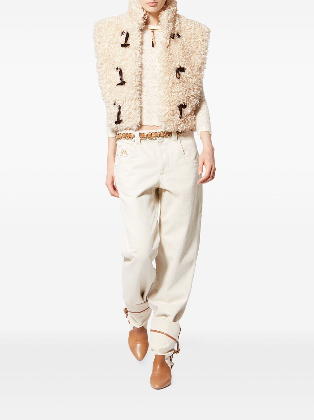 MARANT ETOILE Sweaters Beige GI0044FBD1A01E23EC (Isabel Marant Étoile / ベスト ) | Isabel Marant Étoile (イザベル マラン エトワール)(3)