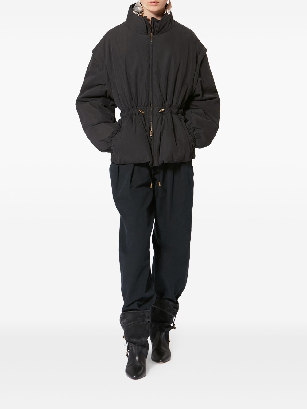 MARANT ETOILE Jackets Black MA0007FBC3G01E02FK (Isabel Marant Étoile / カジュアルジャケット ) | Isabel Marant Étoile (イザベル マラン エトワール)(4)