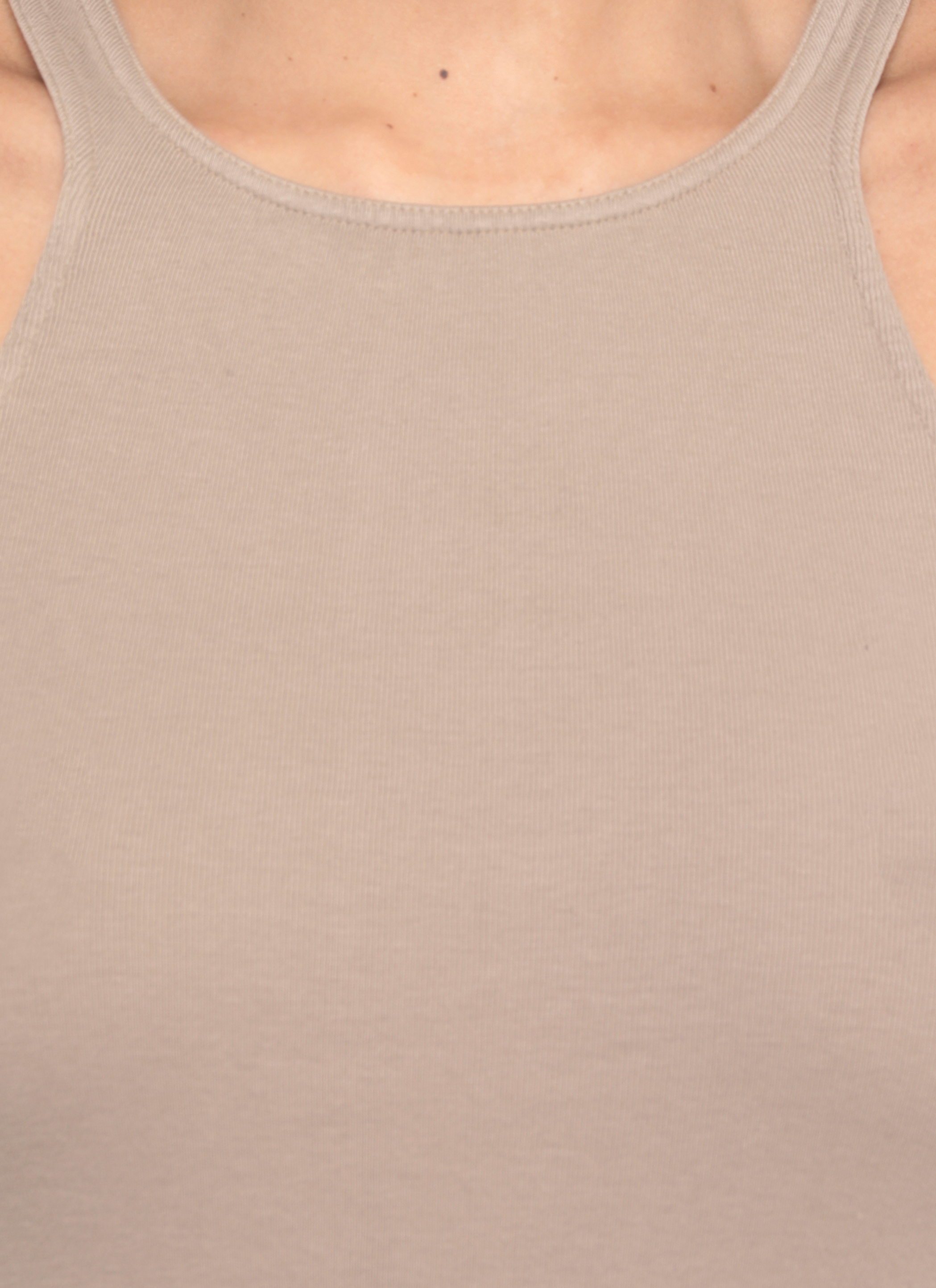 RICK OWENS DRKSHDW Top Beige DS02E7119RN88 (Rick Owens DRKSHDW / タンクトップ・キャミソール ) | Rick Owens DRKSHDW (リック オウエンス ダークシャドウ)(4)