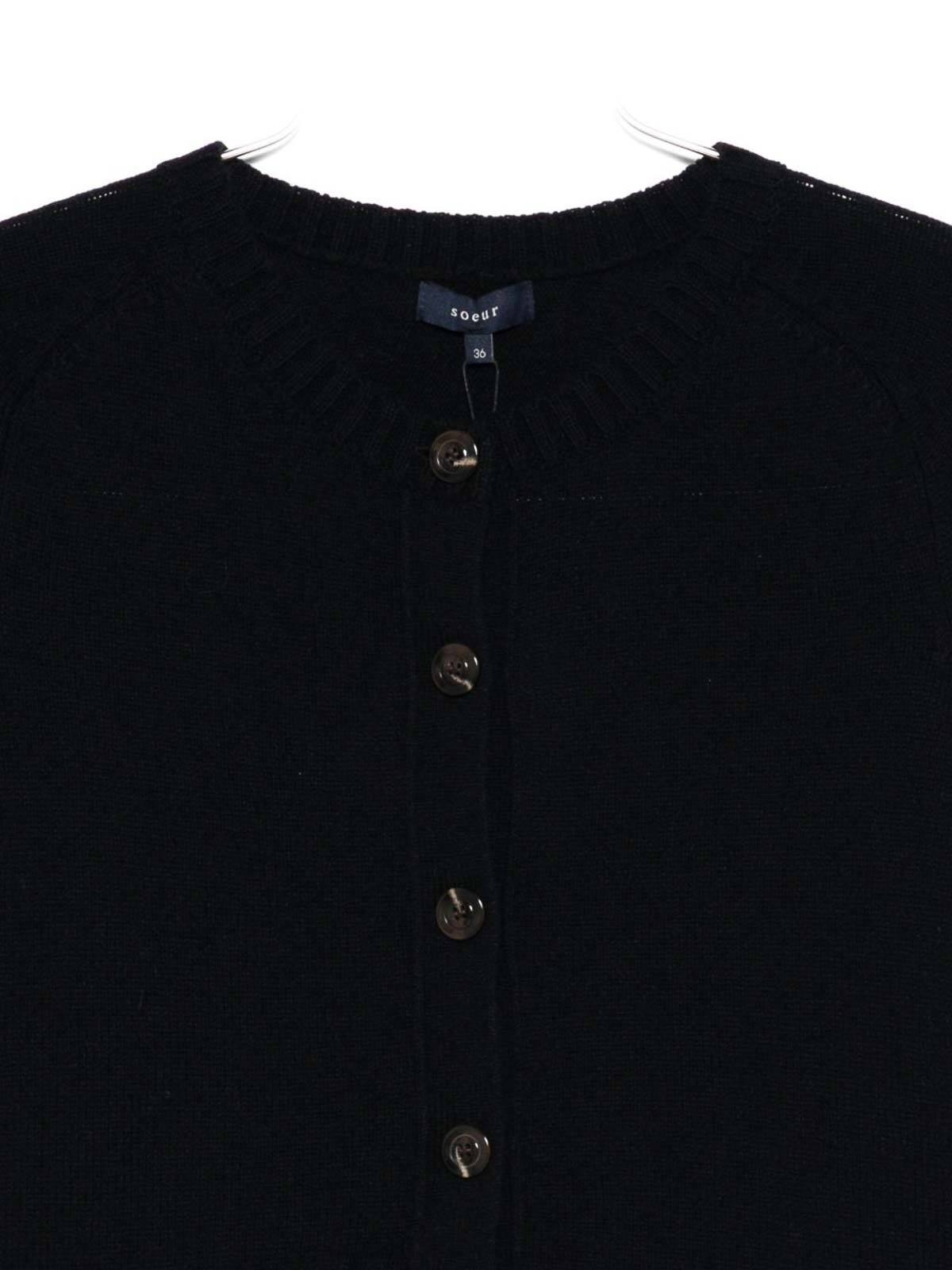Merino Wool CAR1505NAV01 (soeur / ニット・セーター・カーディガン ) | soeur (スール)(2)
