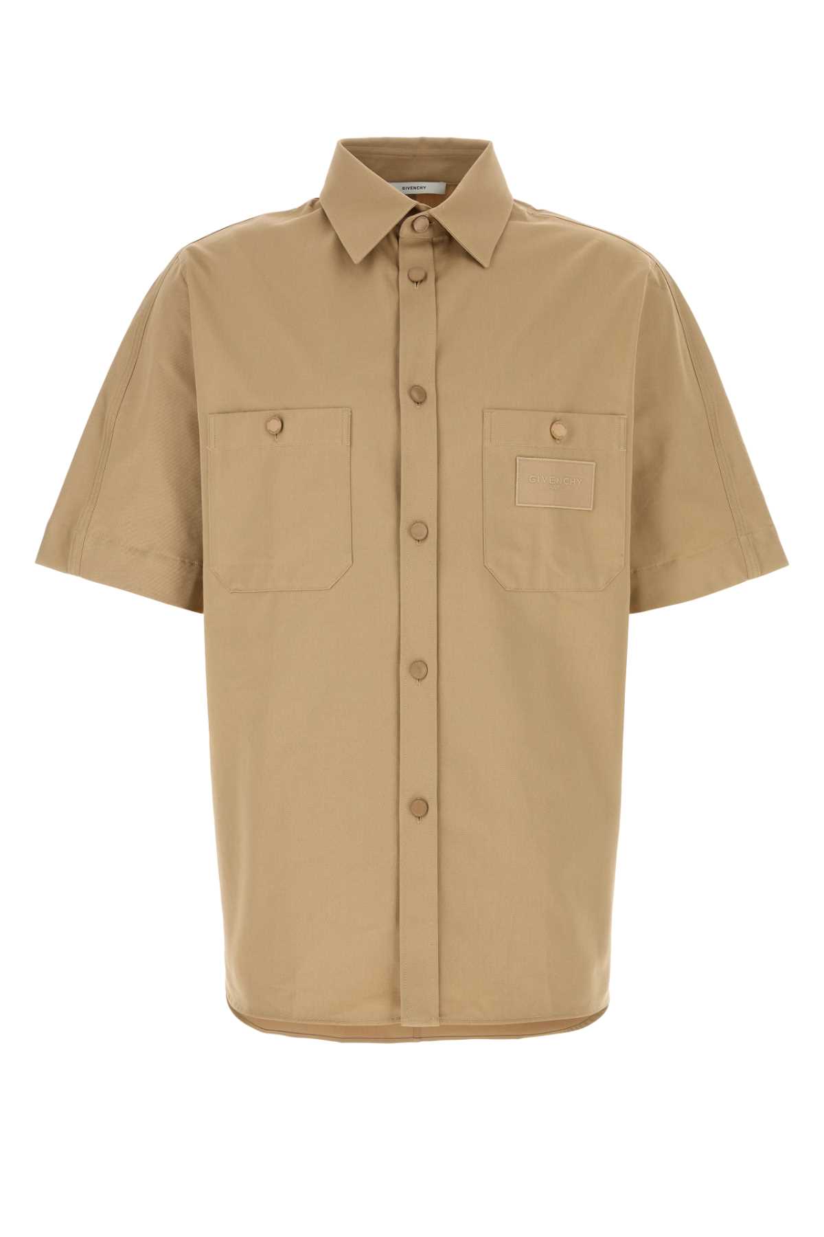 Beige cotton shirt BM618315XZ250 (GIVENCHY / シャツ・ブラウス ) | GIVENCHY (ジバンシィ)
