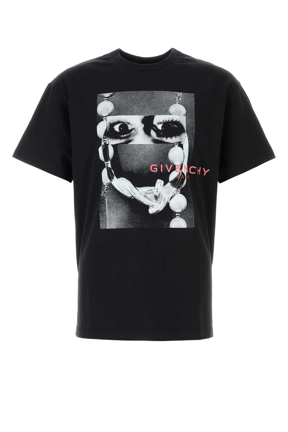 Black cotton t-shirt BM71NK3YSW001 (GIVENCHY / Tシャツ・カットソー ) | GIVENCHY (ジバンシィ)