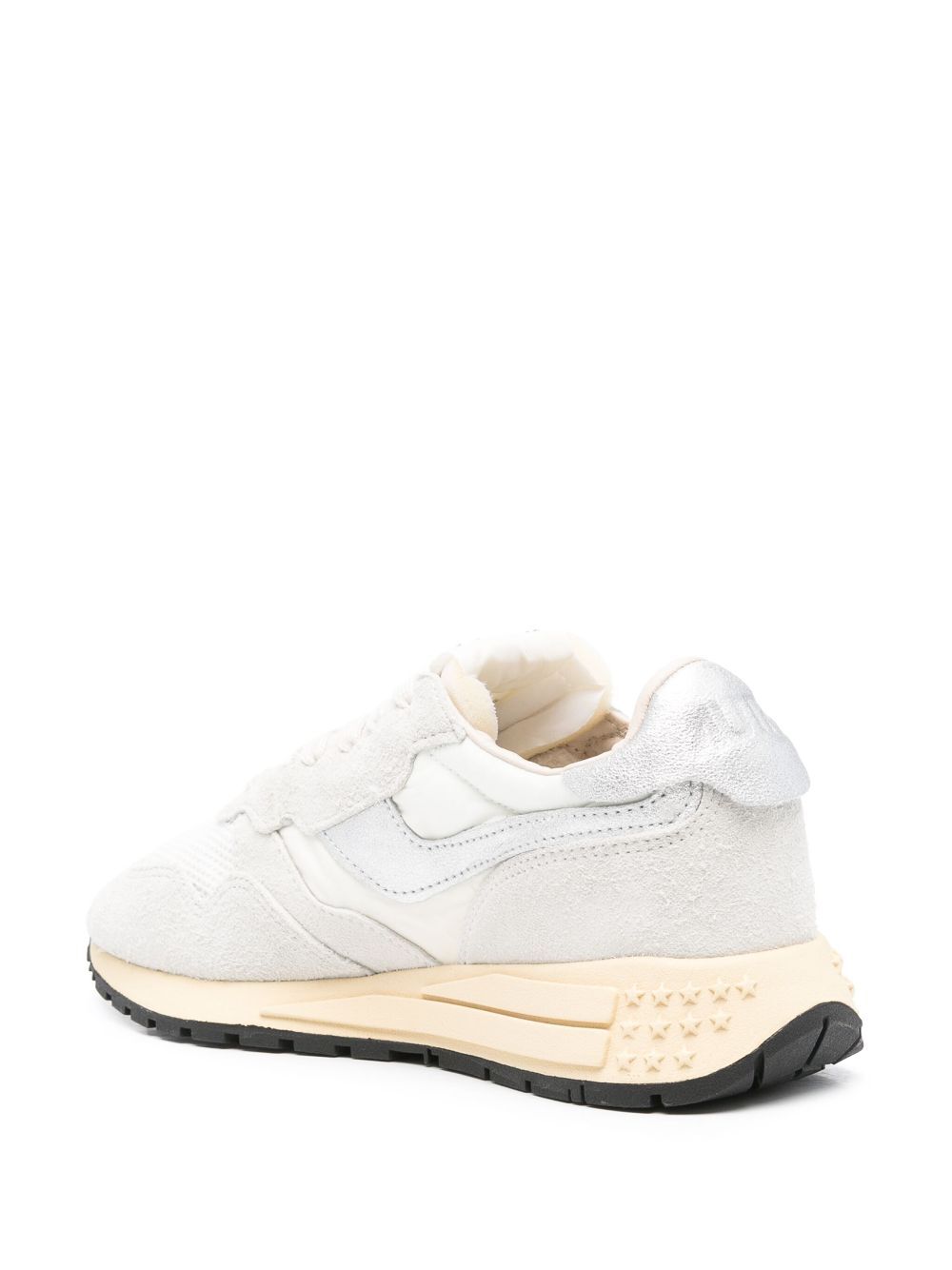 REELWIND LOW SNEAKERS IN WHITE AND SILVER SUEDE AND NYLON WWLWMU01WHITESILVER (AUTRY / スニーカー ) | AUTRY (オートリー)(2)
