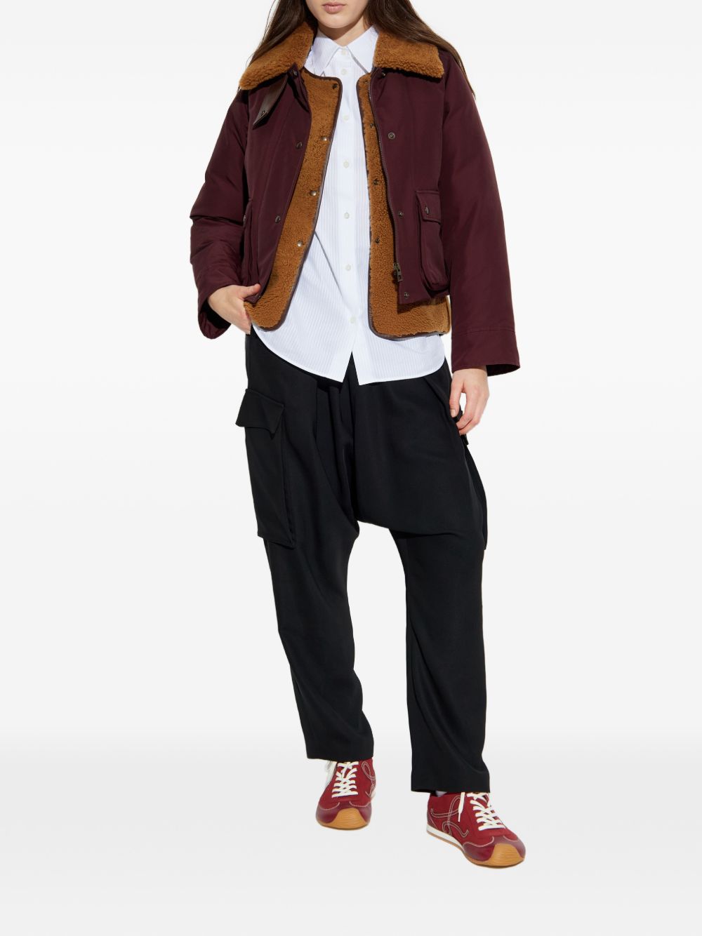 Loewe Coats Bordeaux S359Y02XFX7110 (LOEWE / カジュアルジャケット ) | LOEWE (ロエベ)(1)