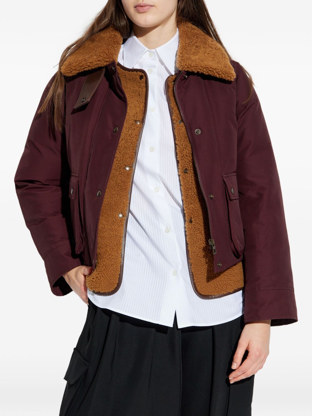 Loewe Coats Bordeaux S359Y02XFX7110 (LOEWE / カジュアルジャケット ) | LOEWE (ロエベ)(2)