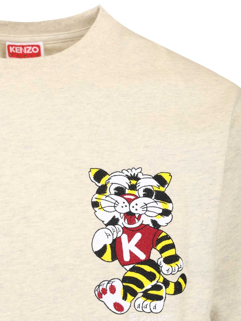 GOTS KENZO WILD TIGER EMBROIDERED OVERSIZE T-SHIRT FG55TS4044SY93 (KENZO / Tシャツ・カットソー ) | KENZO (ケンゾー)(2)