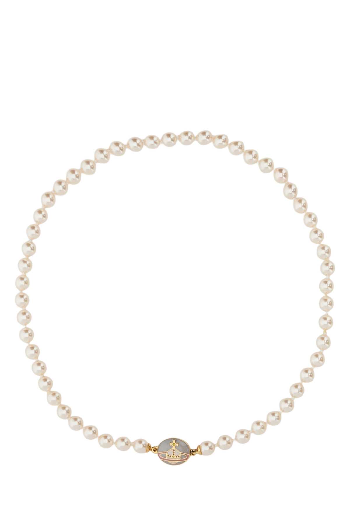 Ivory pearls Loelia necklace 6303002002R919R919 (Vivienne Westwood / ネックレス ) | Vivienne Westwood (ヴィヴィアン・ウェストウッド)