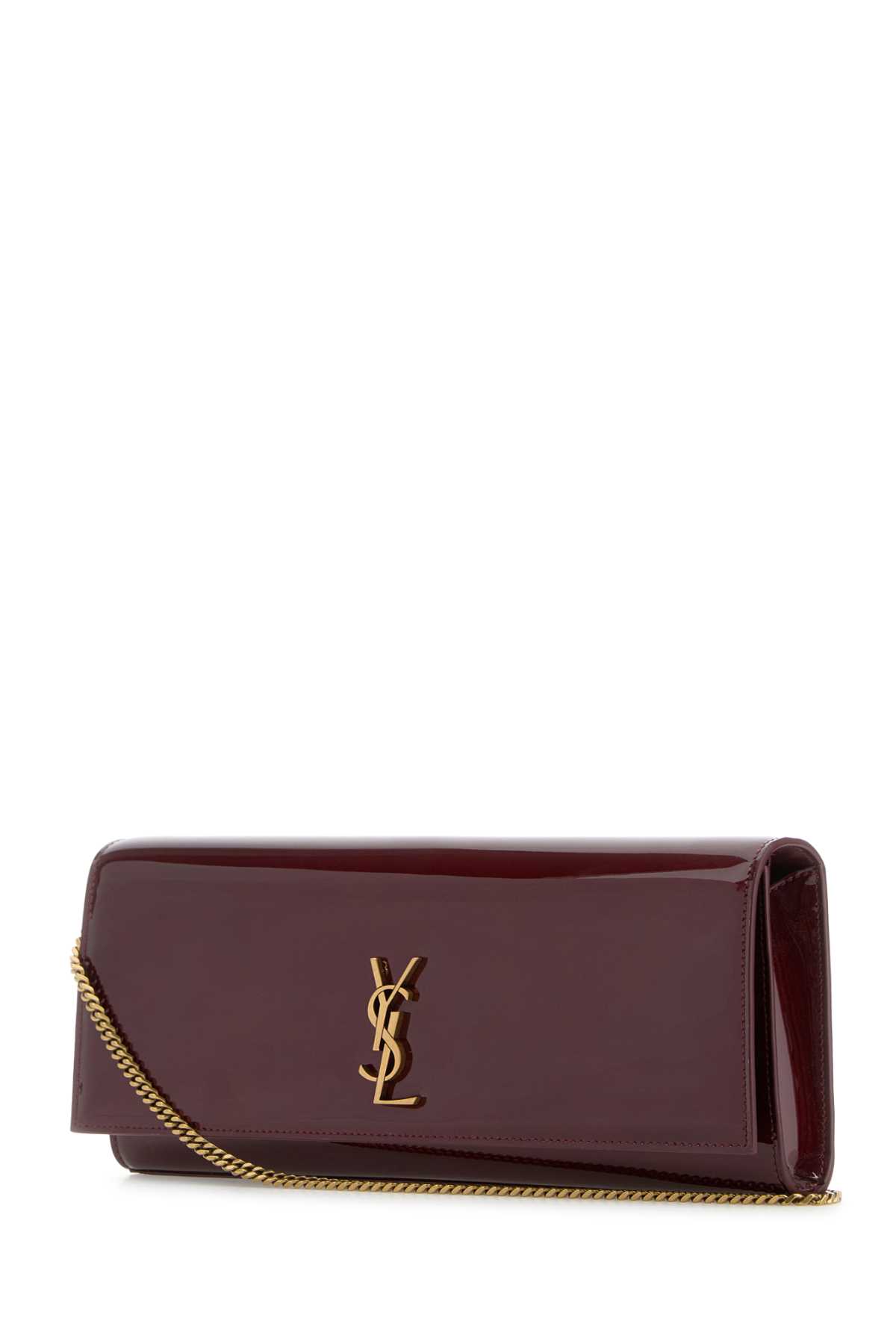 Burgundy leather Kate clutch 851921AAEX16290 (Saint Laurent / ハンドバッグ・ショルダーバッグ ) | Saint Laurent (サンローラン)(1)