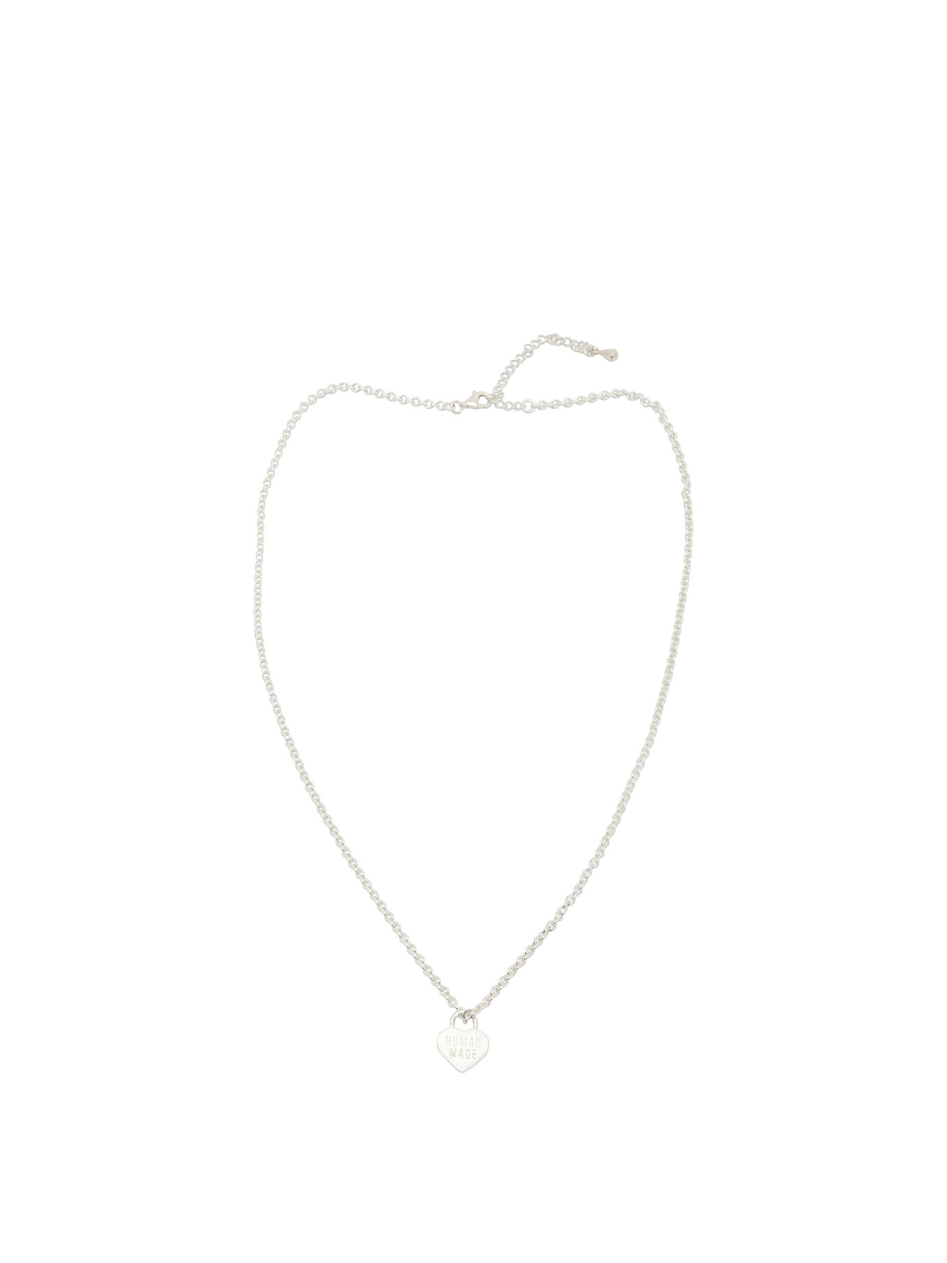 Silver "Heart" necklace HM30GD085SILVER (HUMAN MADE / ネックレス ) | HUMAN MADE (ヒューマンメイド)