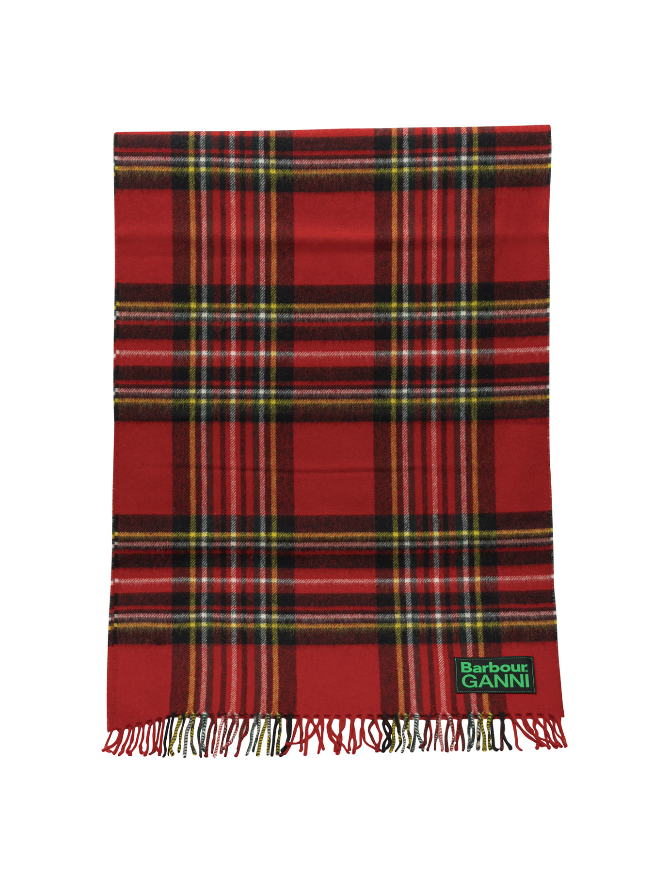 Barbour x GANNI wool scarf LSC0455LSCRE51 (Barbour / スカーフ・マフラー ) | Barbour (バブアー)