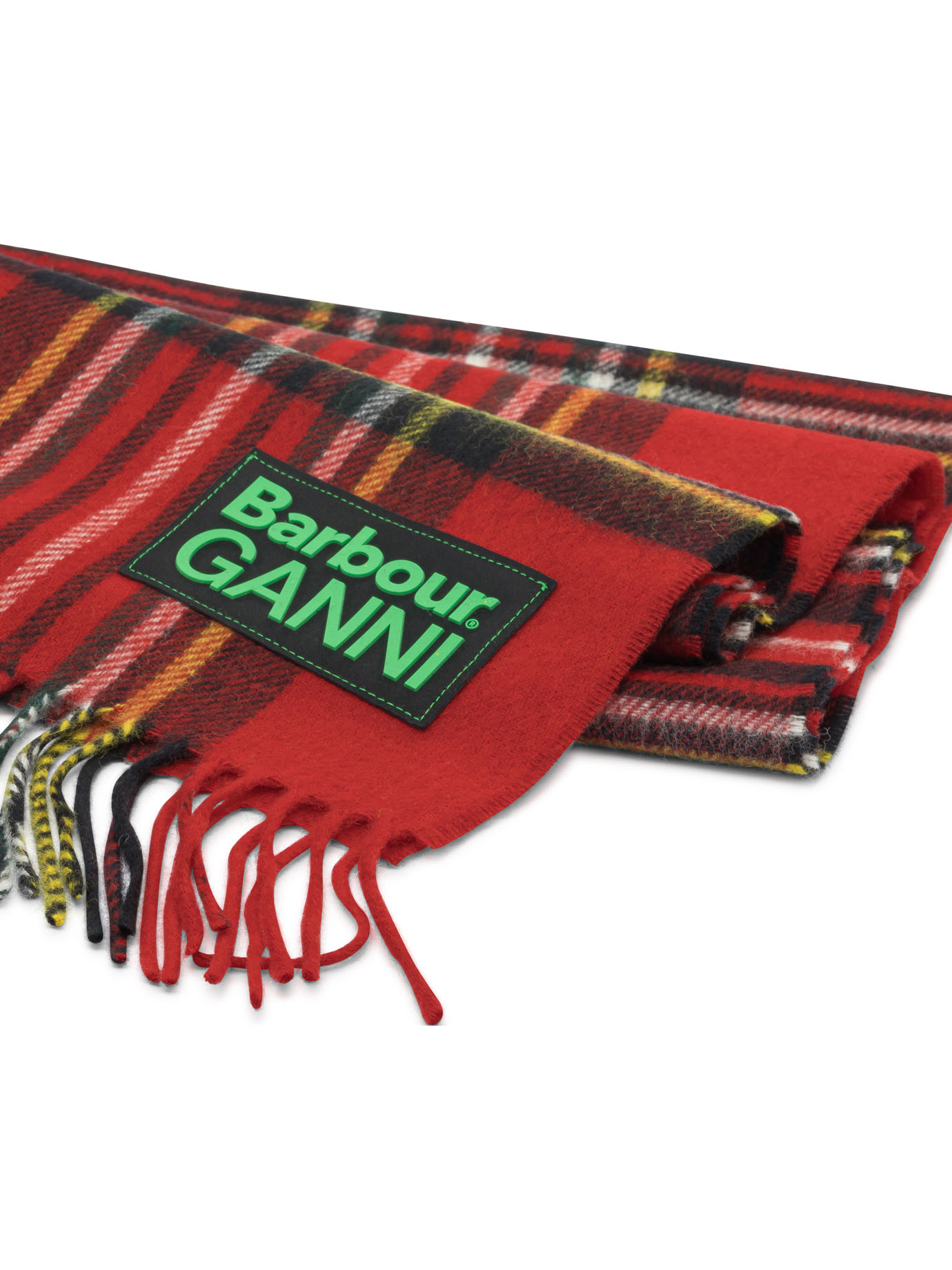 Barbour x GANNI wool scarf LSC0455LSCRE51 (Barbour / スカーフ・マフラー ) | Barbour (バブアー)(1)