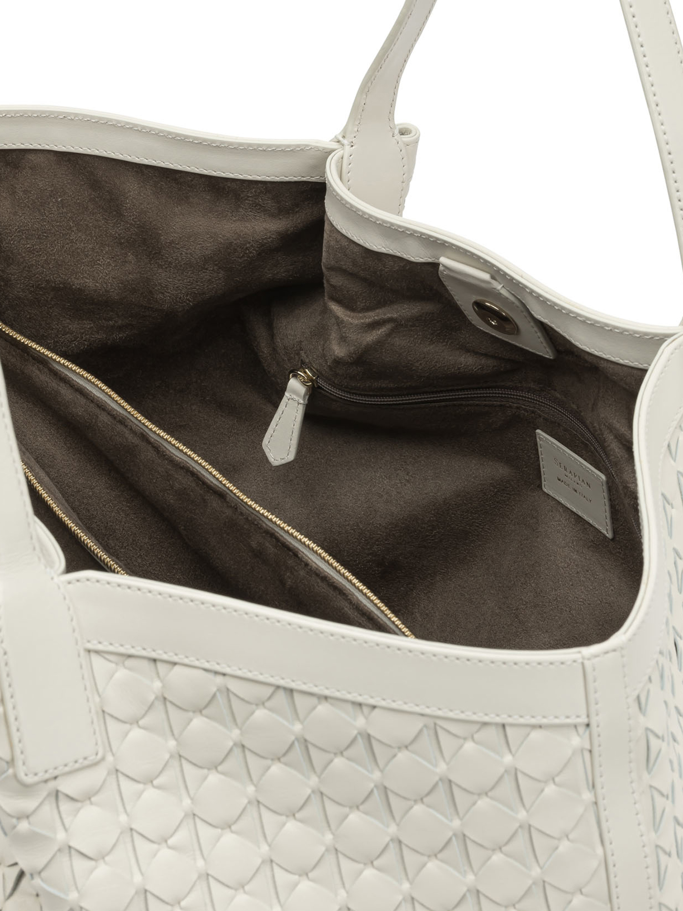 "Secret" large shoulder bag SRMOSWLL684542B093 (SERAPIAN / ハンドバッグ・ショルダーバッグ ) | SERAPIAN (セラピアン)(4)