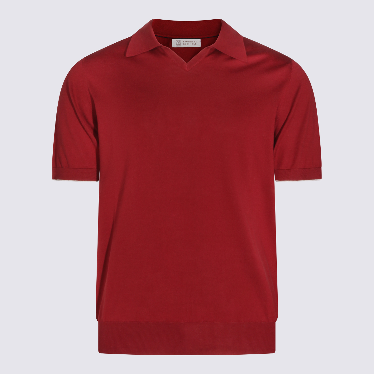 Brunello Cucinelli T-shirts and Polos Red M29800145CDE54 (Brunello Cucinelli / ポロシャツ ) | Brunello Cucinelli (ブルネロ・クチネリ)