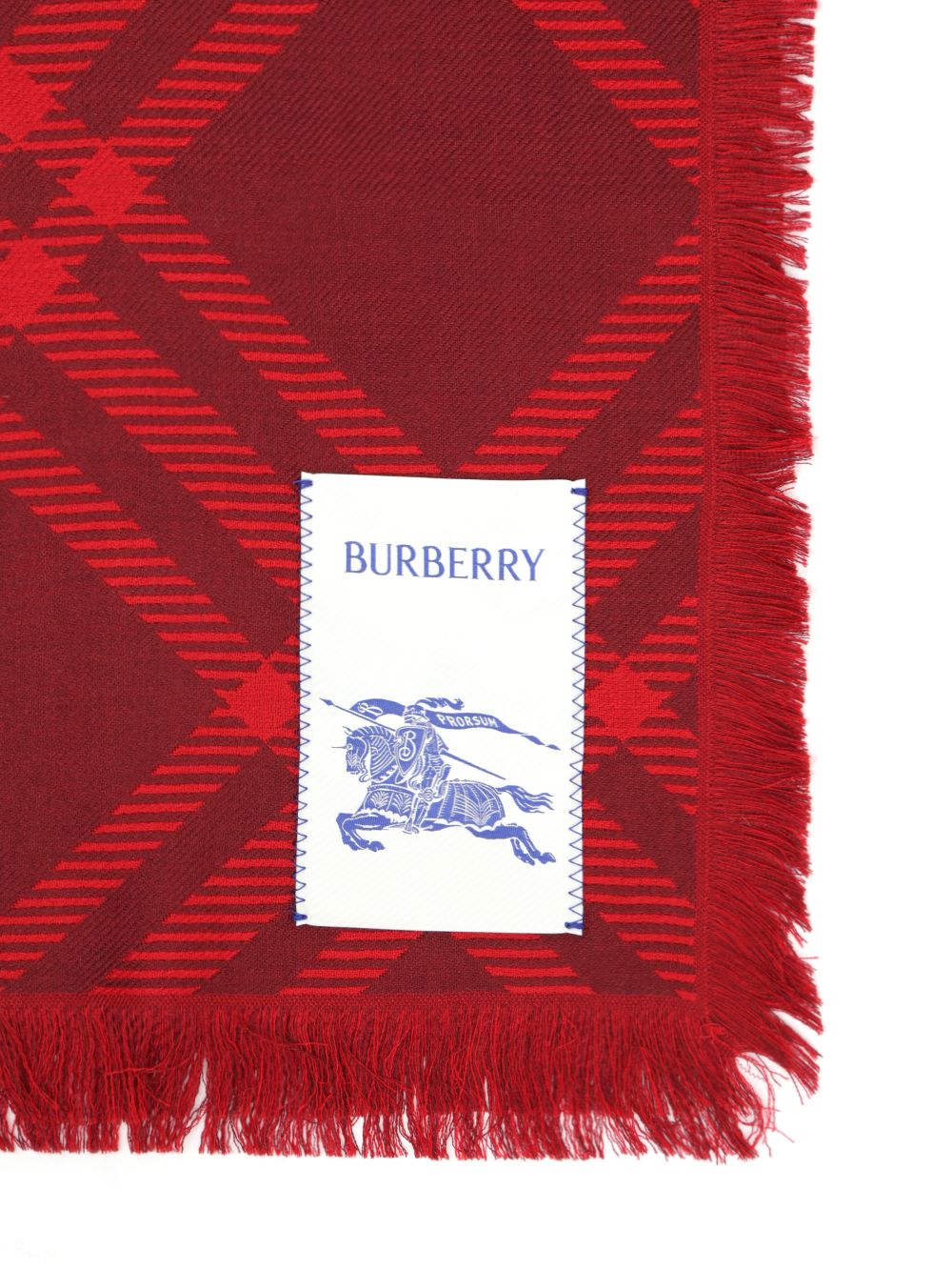 Wide Check Silk and Wool Scarf 8112461A1308 (Burberry / スカーフ・マフラー ) | Burberry (バーバリー)(1)
