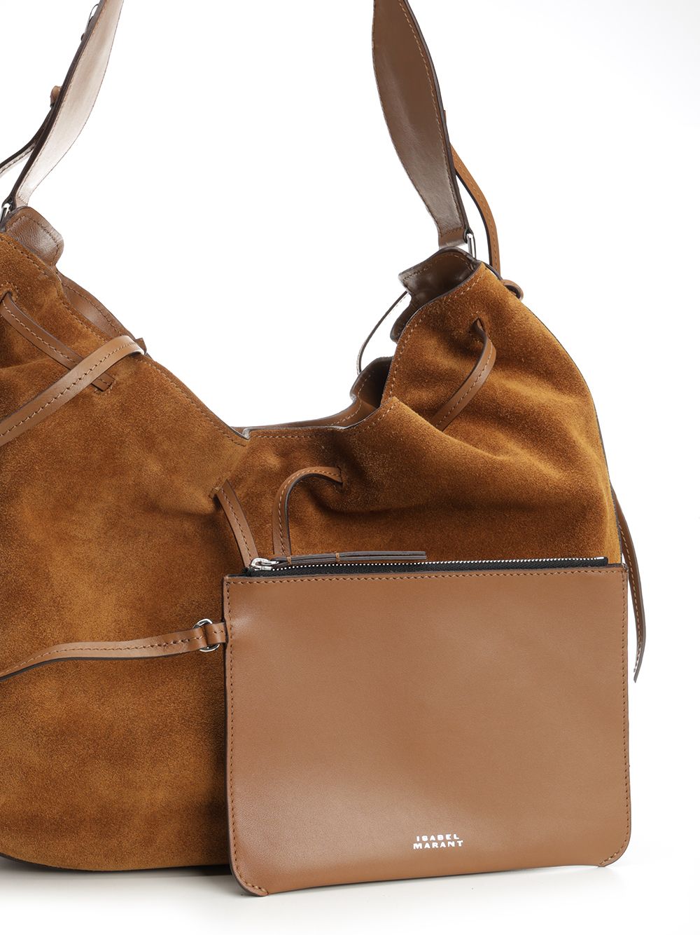 "Bolton" Medium Suede Shoulder Bag 26PPP0407FAD1C29M50CO (Isabel Marant / ハンドバッグ・ショルダーバッグ ) | Isabel Marant (イザベル マラン)(4)