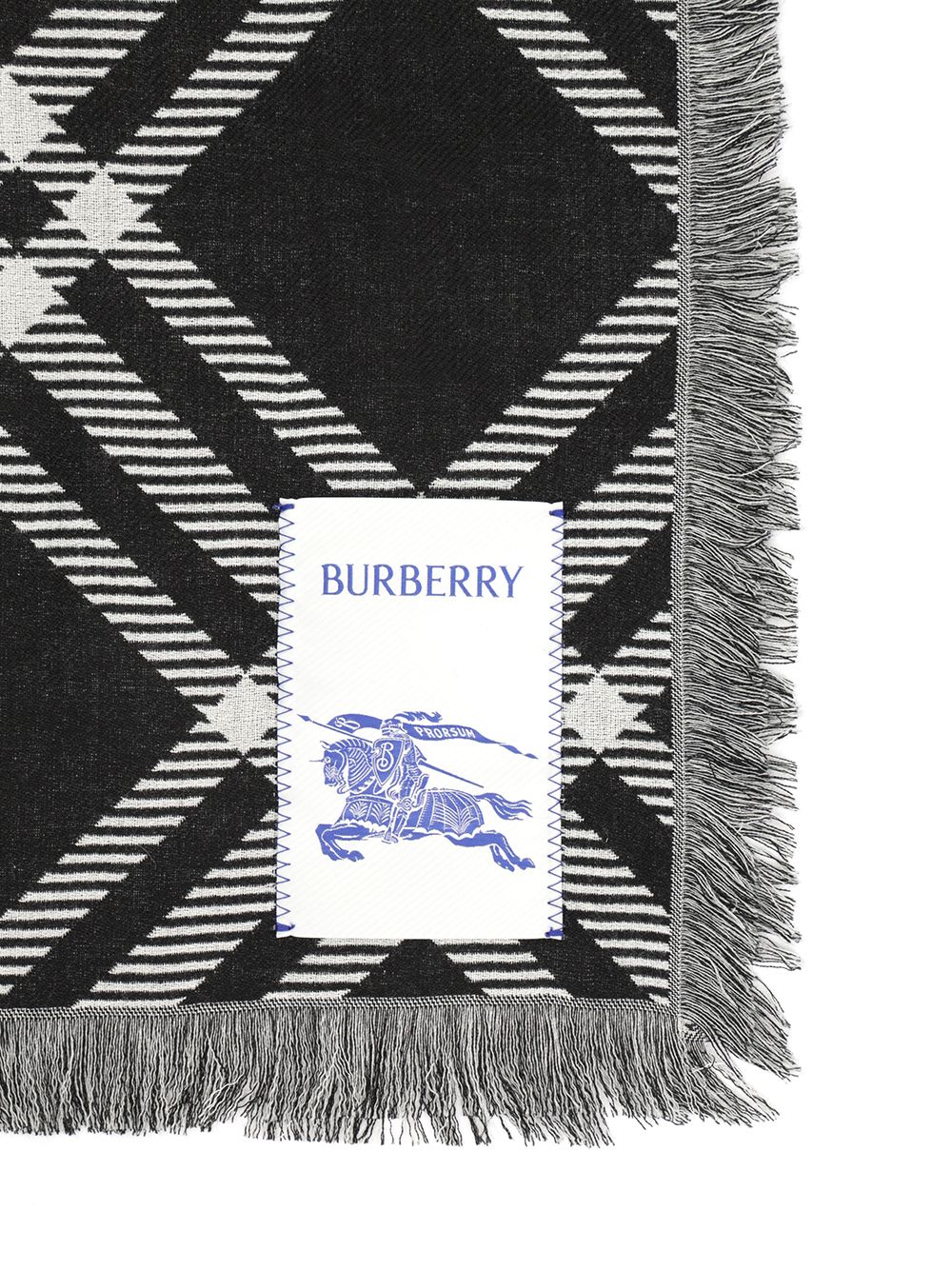 Wide silk and wool scarf 8110162C1343 (Burberry / スカーフ・マフラー ) | Burberry (バーバリー)(1)