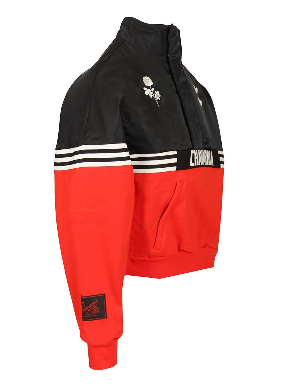 Gomez zip-up sweatshirt KD9360BLACKRED (adidas Originals / スウェット・フーディー ) | adidas Originals (アディダス オリジナルス)(2)