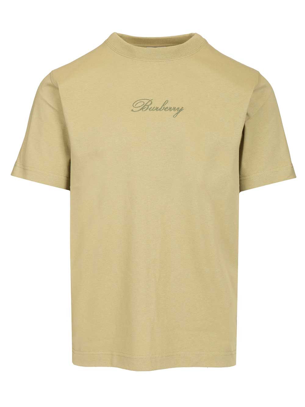 T-shirt with embroidered Burberry logo 8119081C4201 (Burberry / Tシャツ・カットソー ) | Burberry (バーバリー)