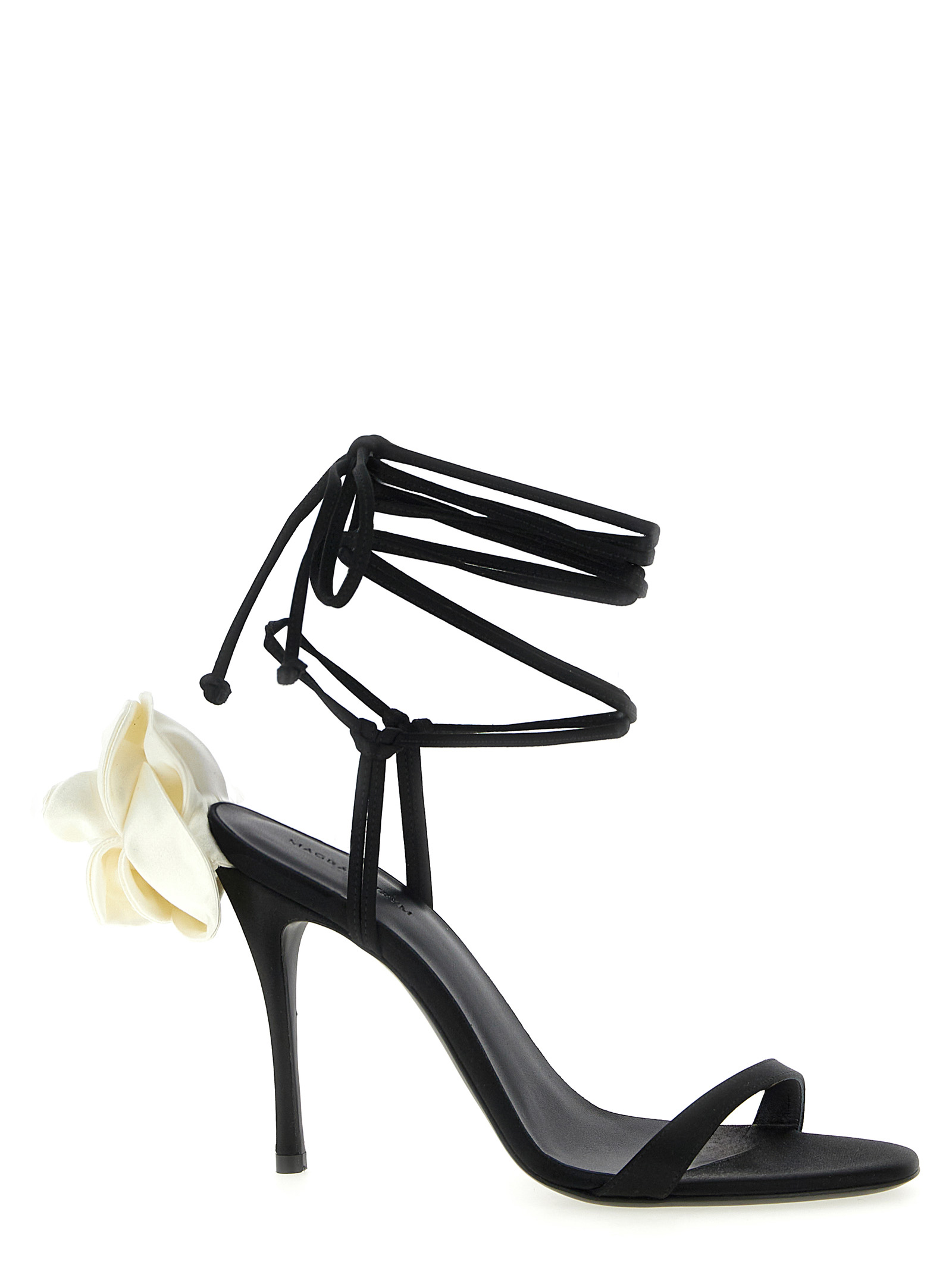 Satin sandals 522423BLACK (MAGDA BUTRYM / サンダル ) | MAGDA BUTRYM (マグダブトリム)(1)