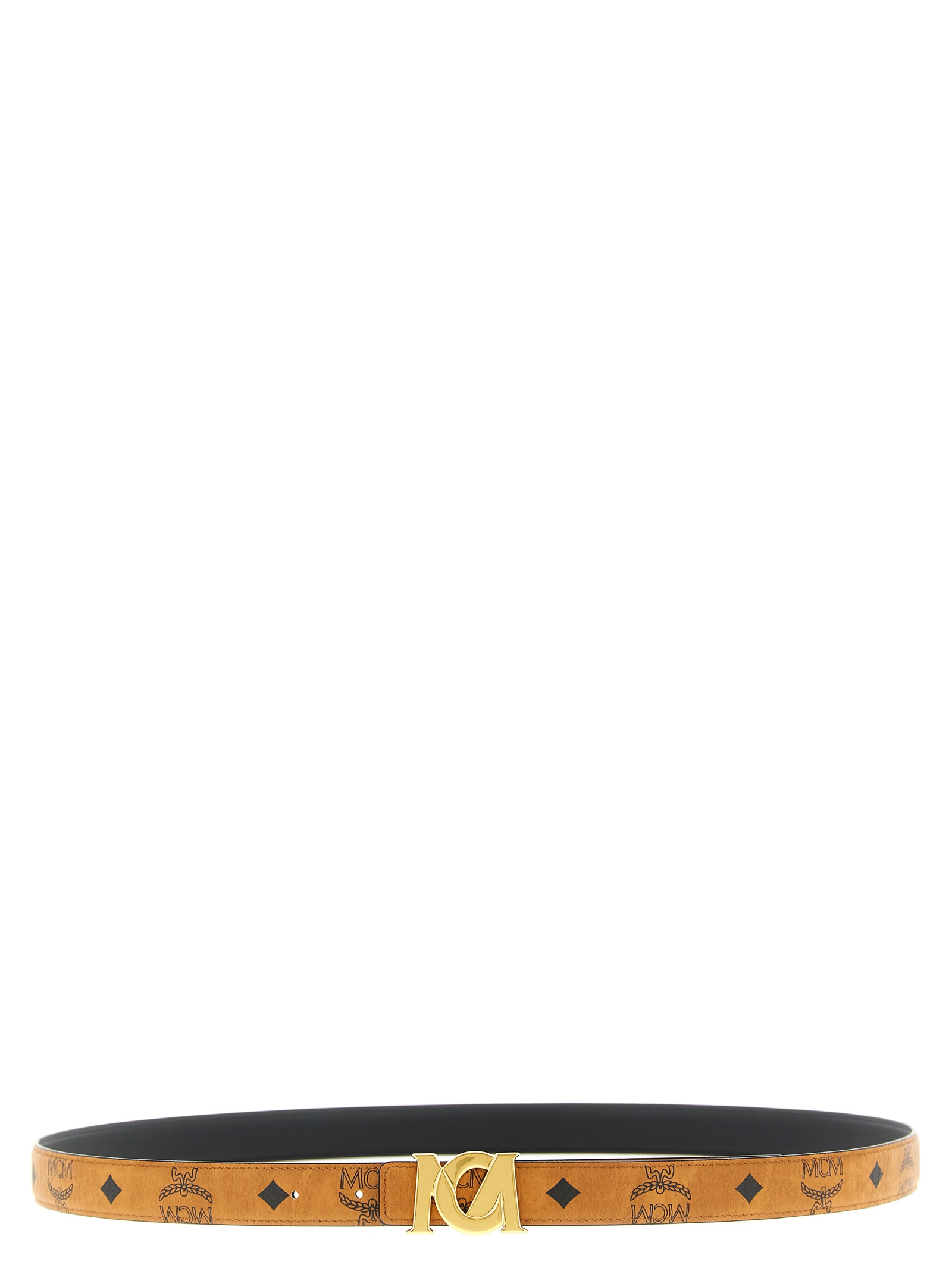 Logo buckle belt. MYBFSUM01CO (MCM / ベルト・サスペンダー ) | MCM (エムシーエム)