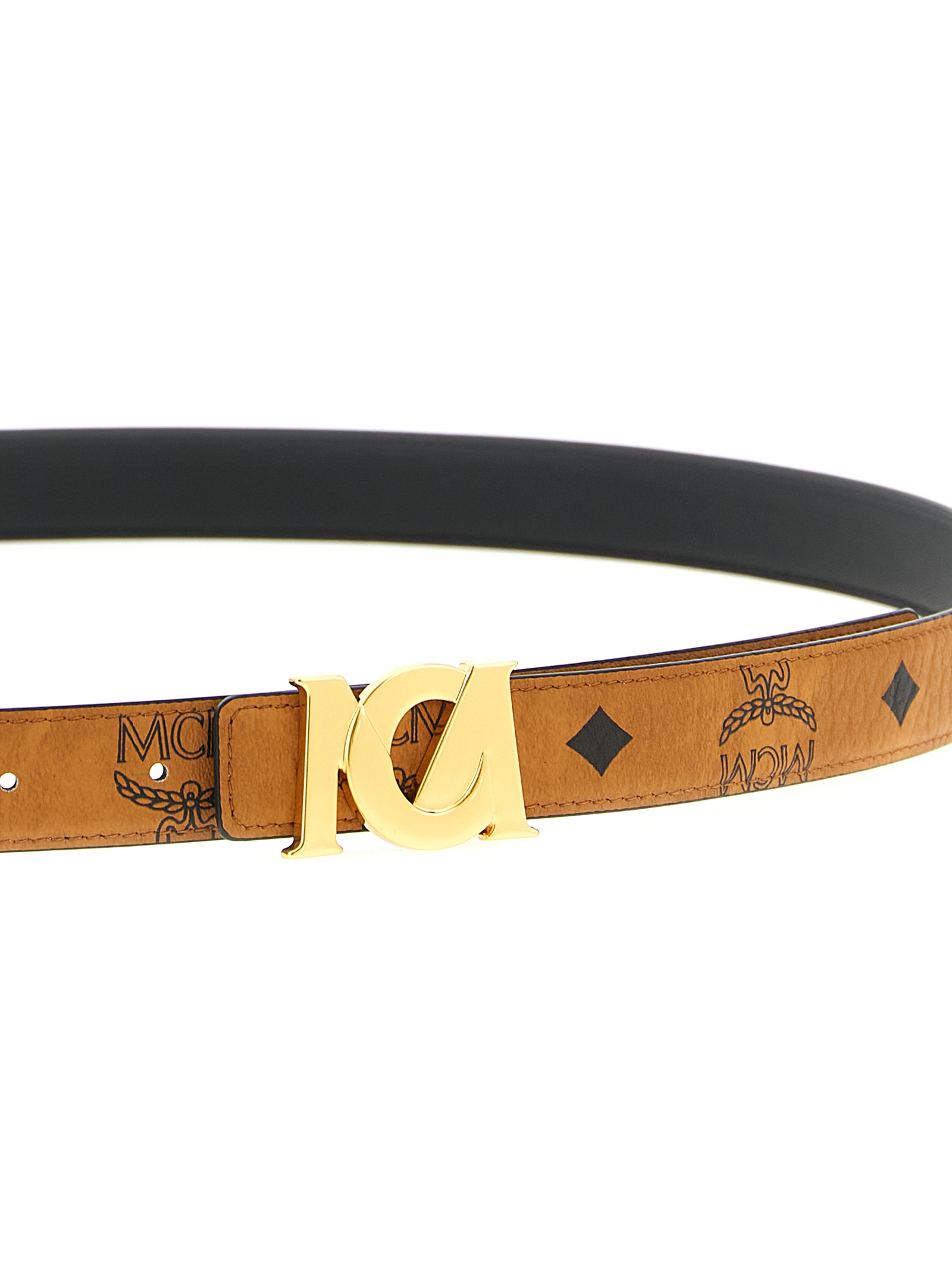 Logo buckle belt. MYBFSUM01CO (MCM / ベルト・サスペンダー ) | MCM (エムシーエム)(2)