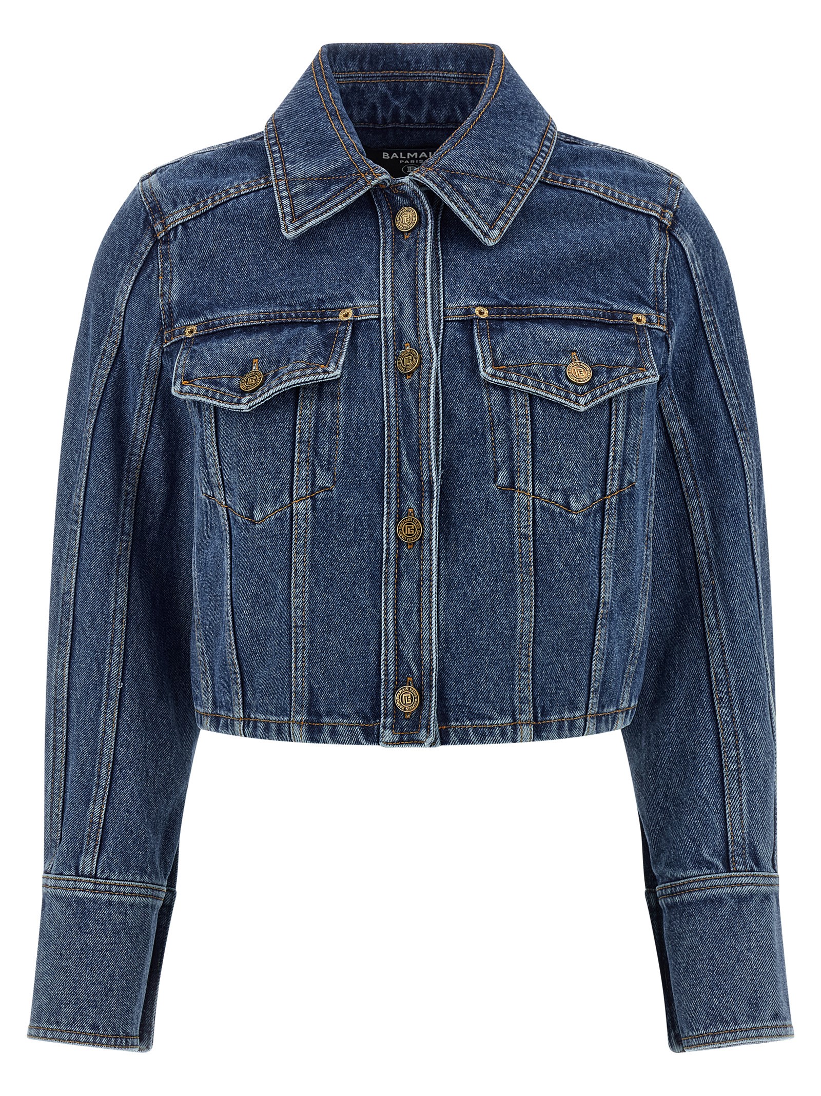 Denim jacket GF1TC215DG086EX (Balmain / カジュアルジャケット ) | Balmain (バルマン)