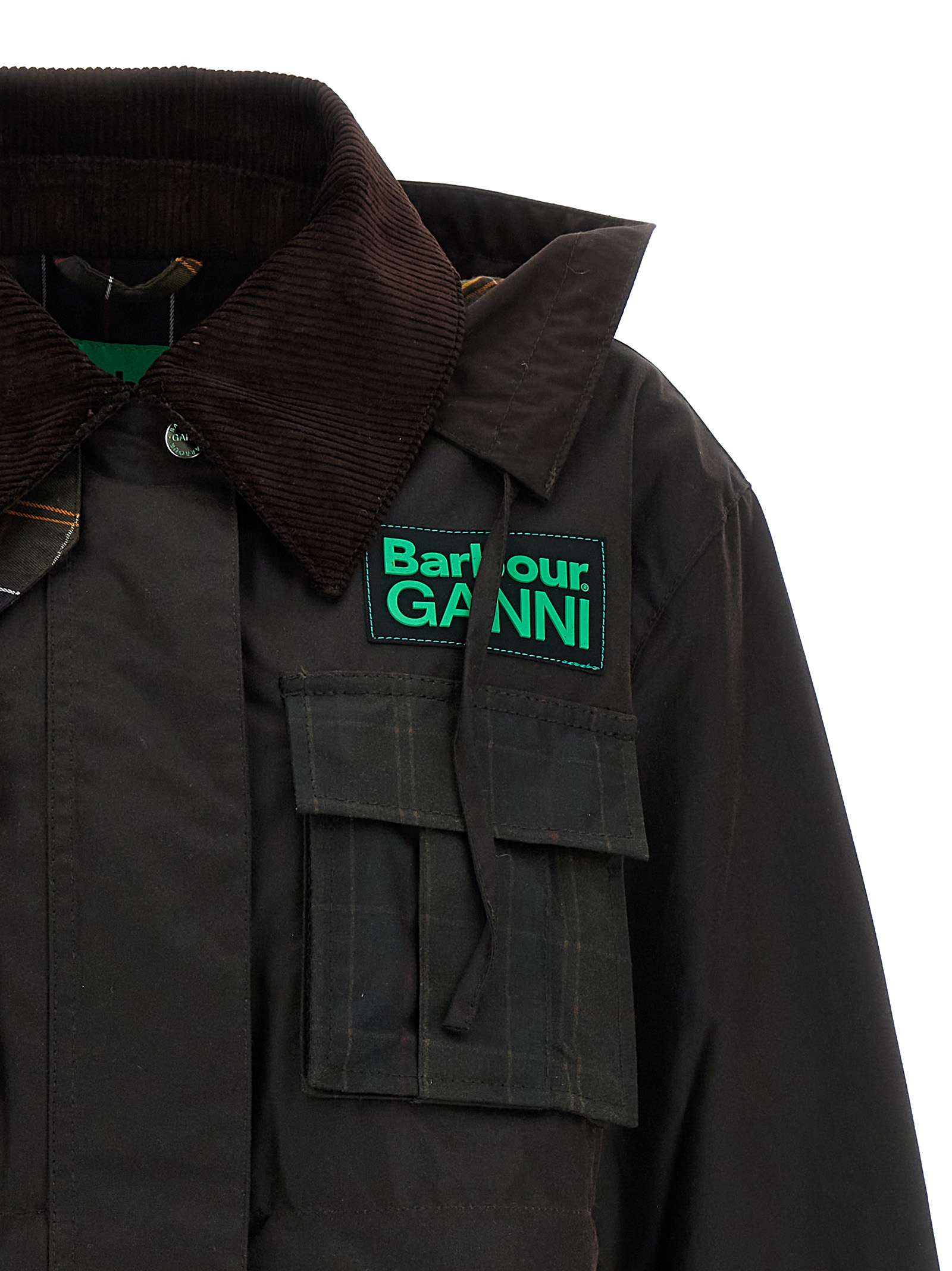 Parka Barbour X GANNI LWX1523LWXBR71 (Barbour / カジュアルジャケット ) | Barbour (バブアー)(3)