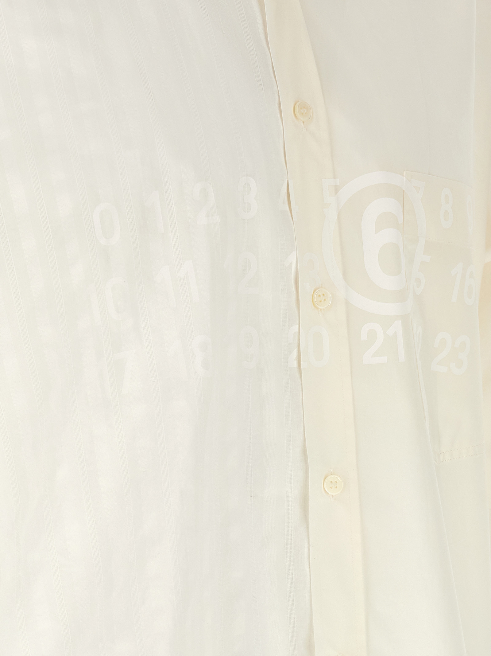 Bi-material shirt SH0DR0007MTN135961 (MM6 Maison Margiela / シャツ・ブラウス ) | MM6 Maison Margiela (エムエムシックス)(3)