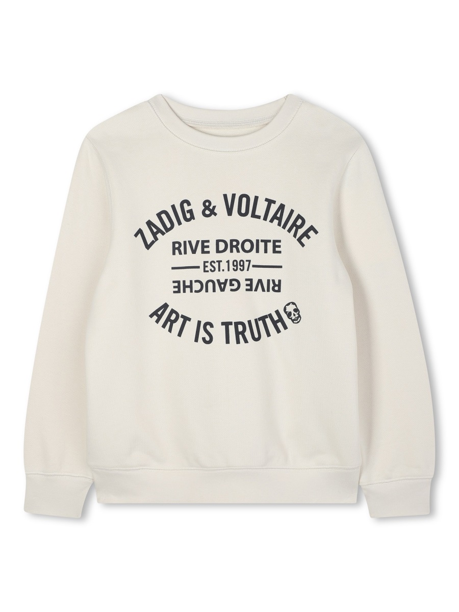 SWEATSHIRT WITH LOGO X60465K21K (ZADIG & VOLTAIRE / スウェット・フーディー ) | ZADIG & VOLTAIRE (ザディグ エ ヴォルテール)