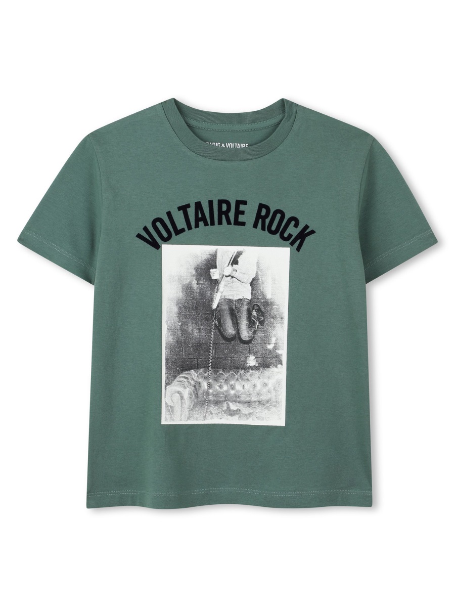 "ROCK" LOGO T-SHIRT X60486K67E (ZADIG & VOLTAIRE / Tシャツ・カットソー ) | ZADIG & VOLTAIRE (ザディグ エ ヴォルテール)