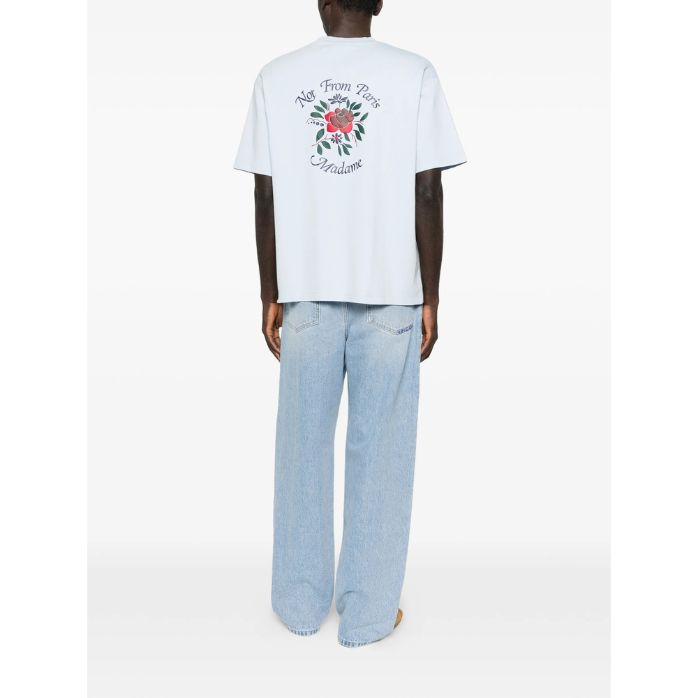 T-shirt Drole De Monsieur JTS210CO002LIBLU (Drôle De Monsieur / Tシャツ・カットソー ) | Drôle De Monsieur (ドロールドムッシュ)(3)