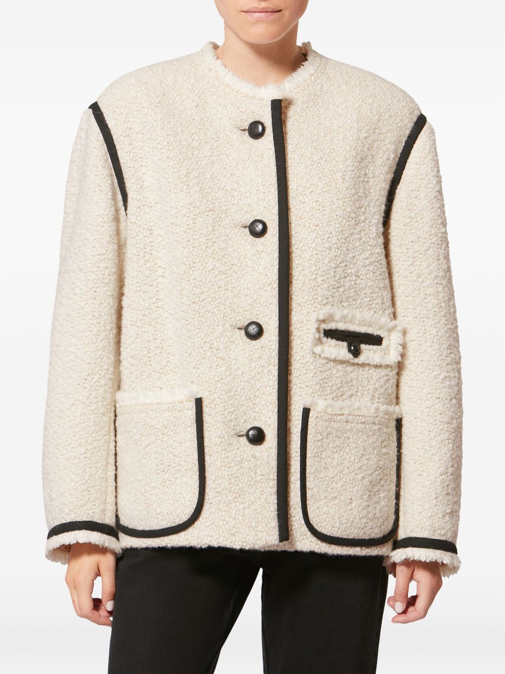 Isabel Marant Jackets Beige MA0521FAD1E03I23EC (Isabel Marant / ブレザー・ジャケット ) | Isabel Marant (イザベル マラン)(2)