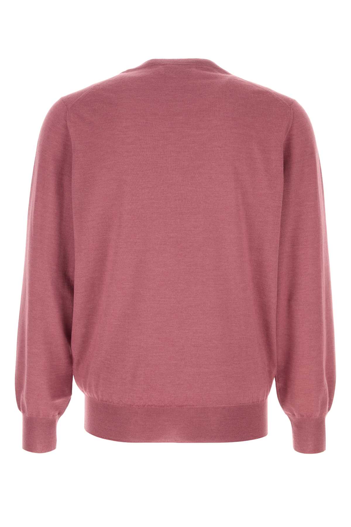 Dark pink cashmere blend sweater M2300100CRZ64 (Brunello Cucinelli / ニット・セーター・カーディガン ) | Brunello Cucinelli (ブルネロ・クチネリ)(1)
