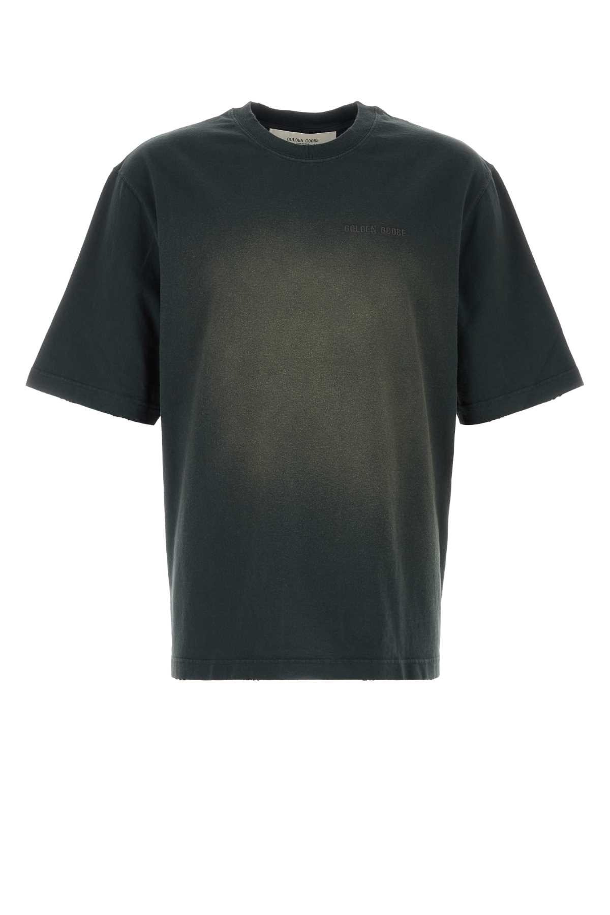 Charcoal cotton t-shirt GUP01873P00236290498 (Golden Goose / Tシャツ・カットソー ) | Golden Goose (ゴールデングース)