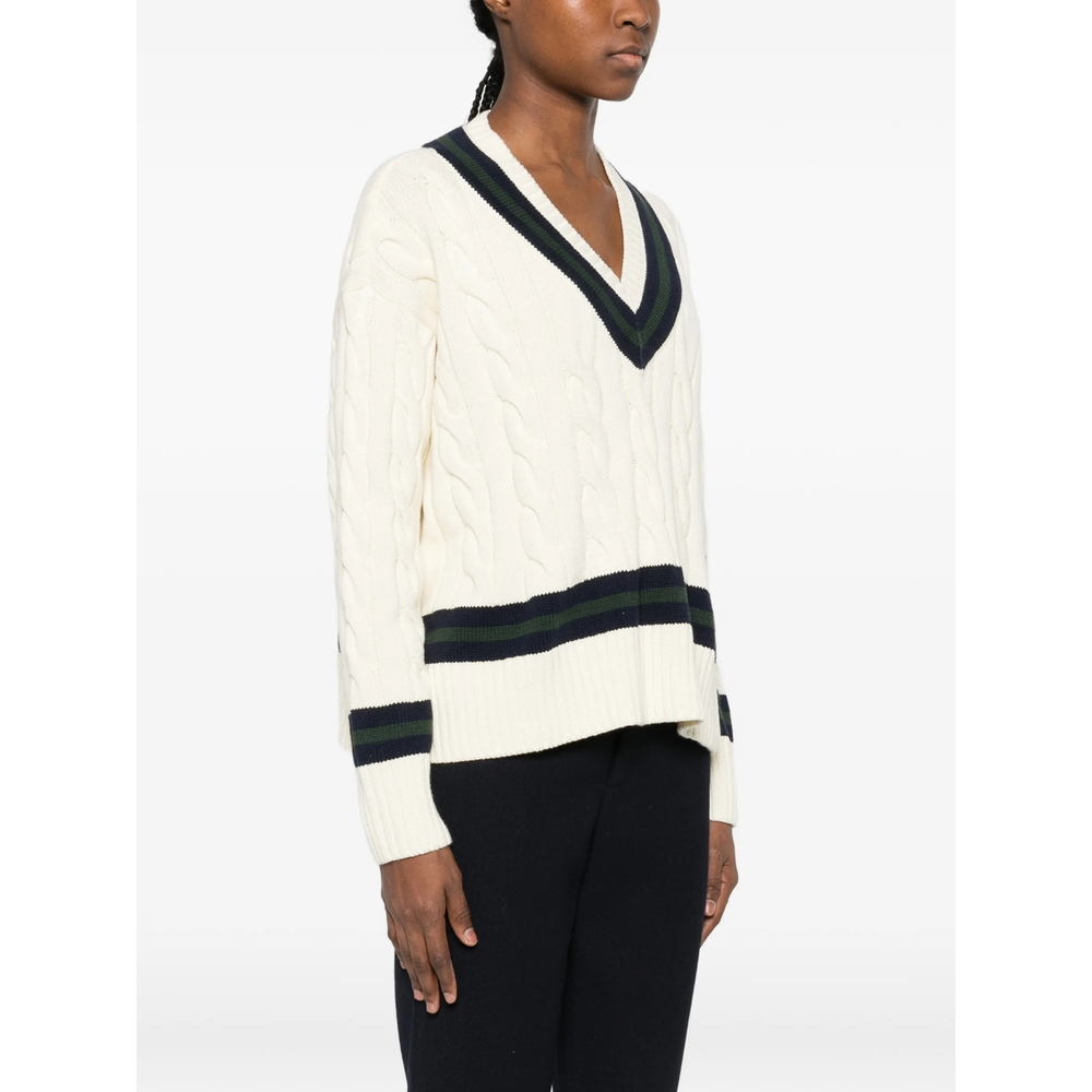 Sweater Sporty & Rich WS06561302WHECRU (Sporty & Rich / ニット・セーター・カーディガン ) | Sporty & Rich (スポーティアンドリッチ)(2)