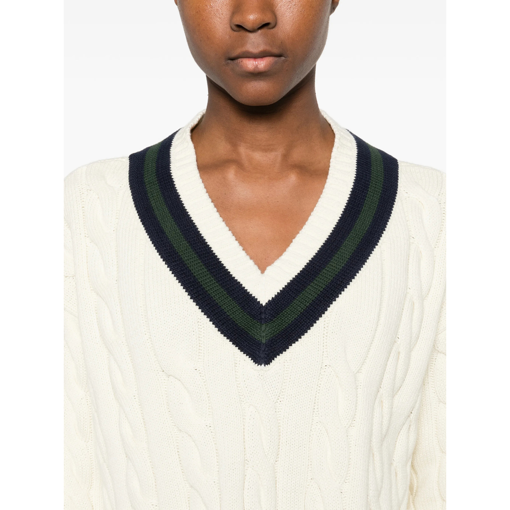 Sweater Sporty & Rich WS06561302WHECRU (Sporty & Rich / ニット・セーター・カーディガン ) | Sporty & Rich (スポーティアンドリッチ)(3)