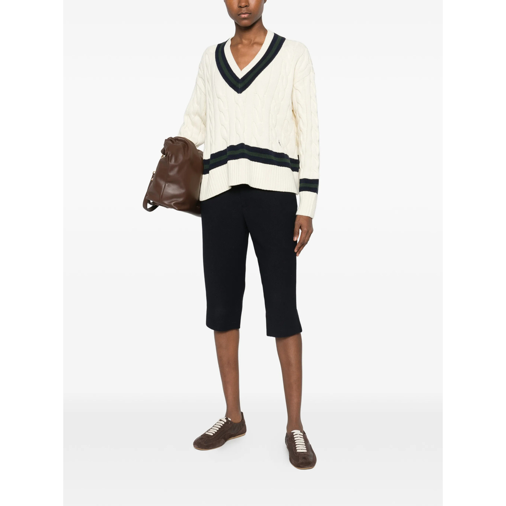 Sweater Sporty & Rich WS06561302WHECRU (Sporty & Rich / ニット・セーター・カーディガン ) | Sporty & Rich (スポーティアンドリッチ)(4)