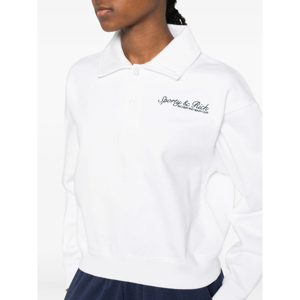 Sweater Sporty & Rich ST07261325WHWHITE (Sporty & Rich / スウェット・フーディー ) | Sporty & Rich (スポーティアンドリッチ)(1)