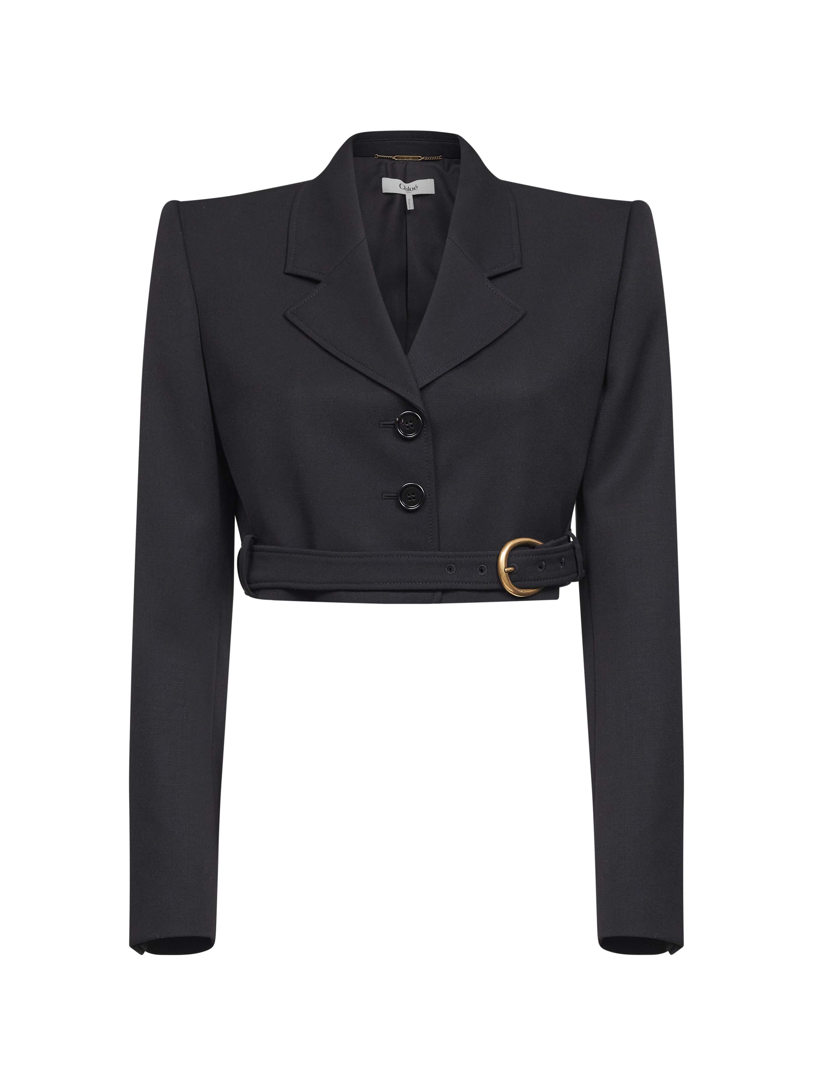 Chloè Jackets Black CH26SVE71067001 (Chloé / ブレザー・ジャケット ) | Chloé (クロエ)
