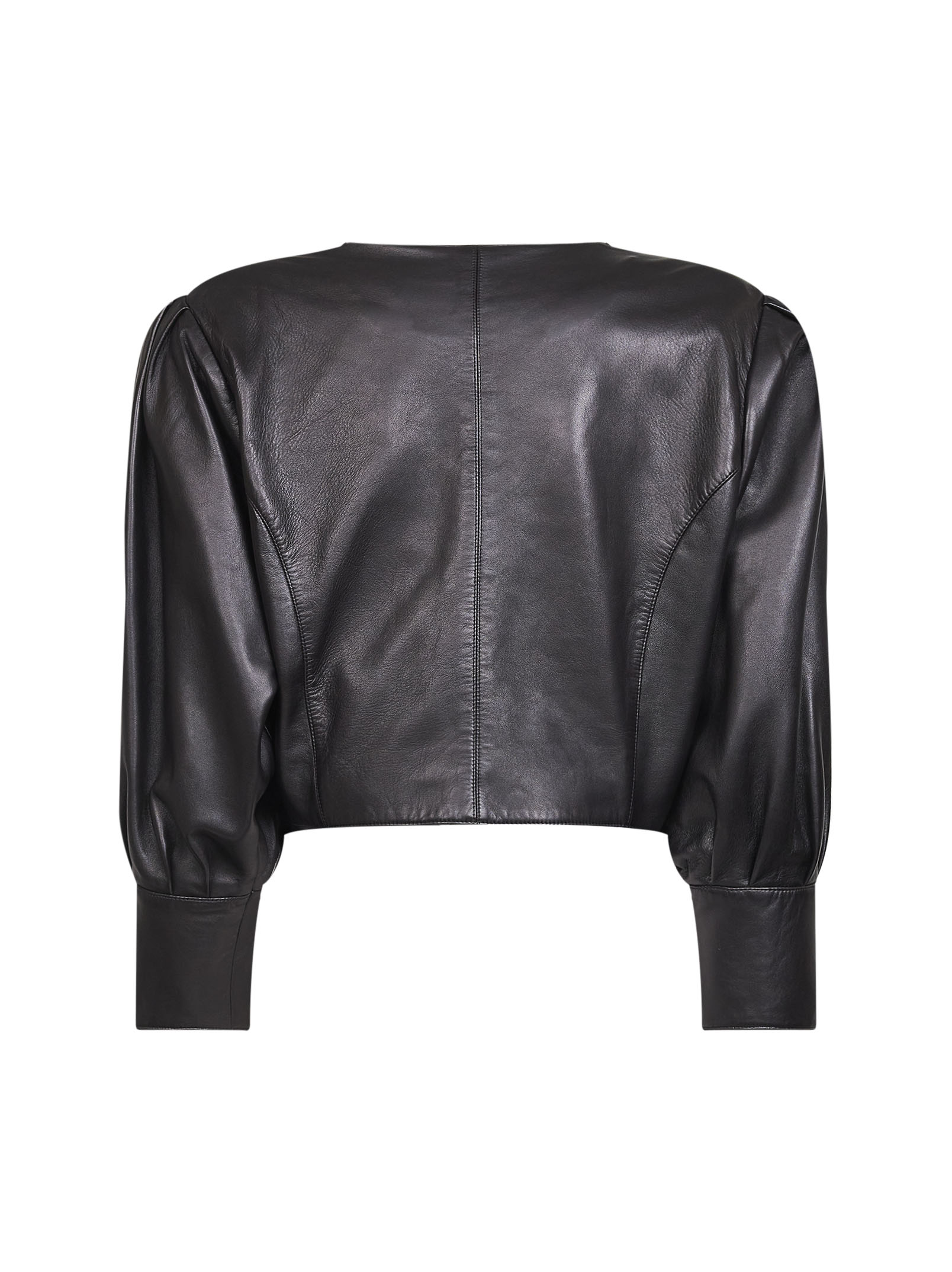 Chloè Coats Black CH26SCV97203001 (Chloé / レザー&ファージャケット・コート ) | Chloé (クロエ)(1)