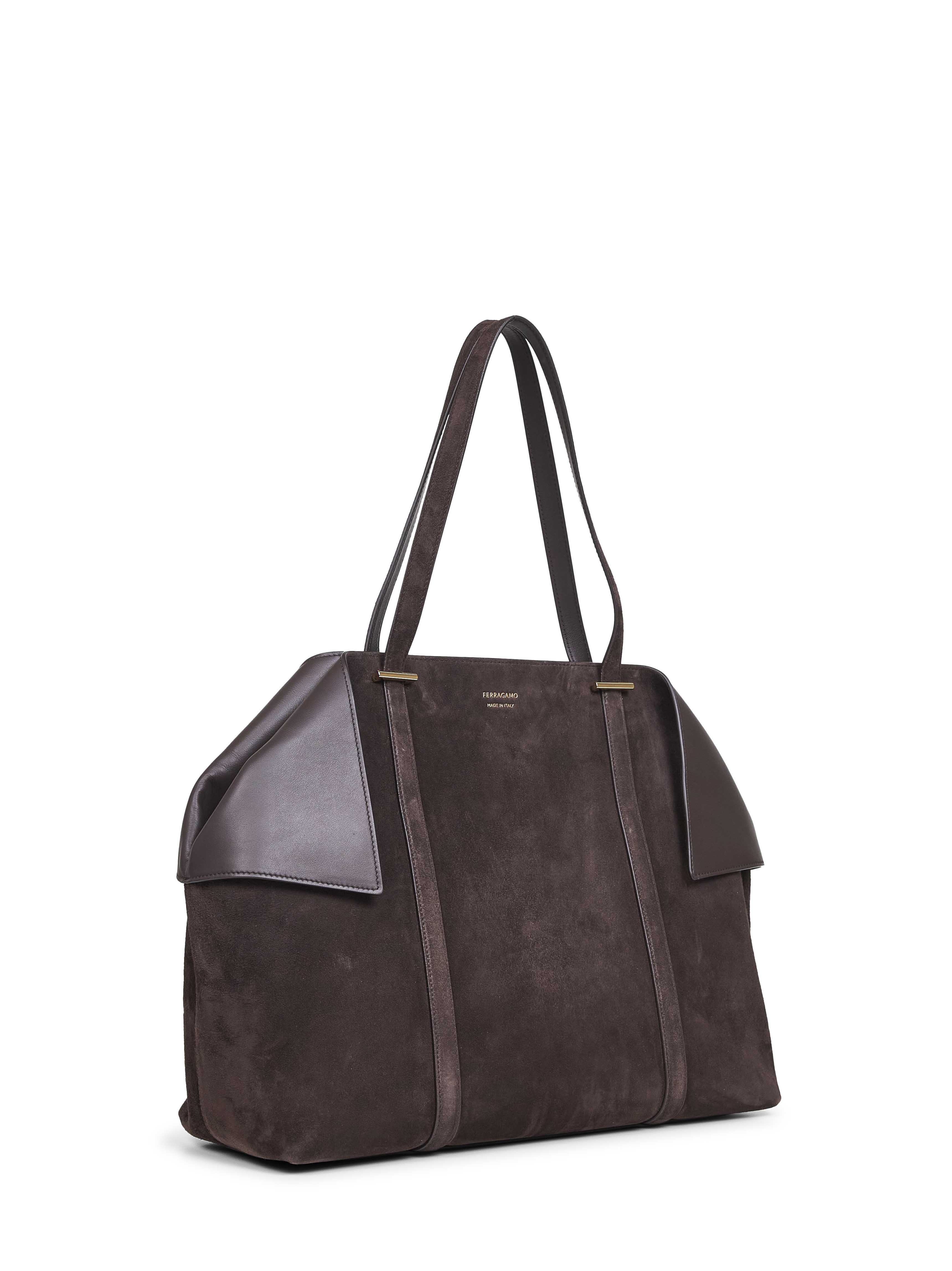 Ferragamo Bags.. Dark Brown 21A452SCARFTTL789602 (FERRAGAMO / ハンドバッグ・ショルダーバッグ ) | FERRAGAMO (フェラガモ)(1)