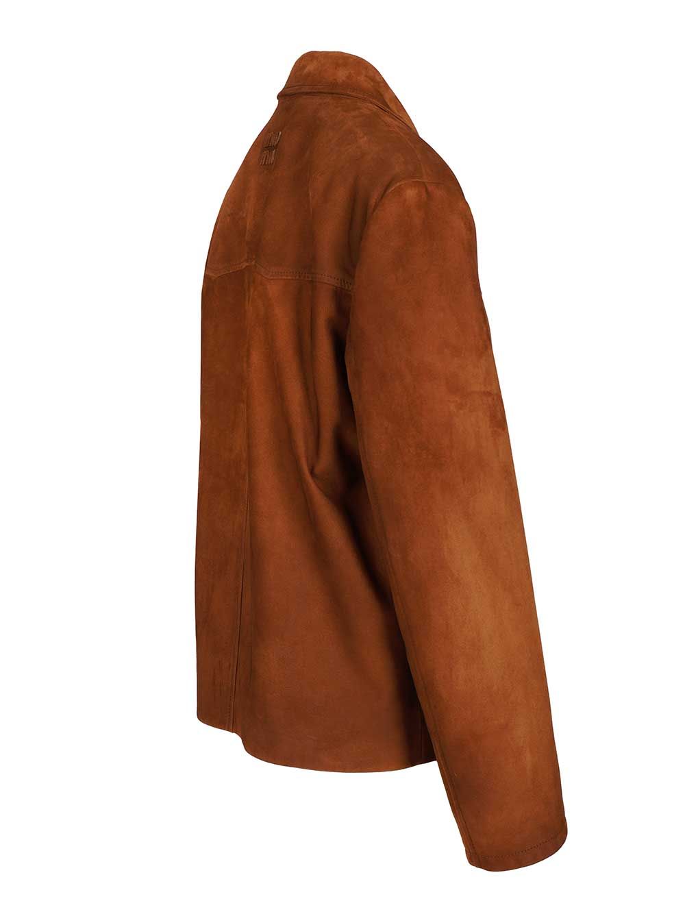 Suede jacket MPV948 (MIU MIU / レザー&ファージャケット・コート ) | MIU MIU (ミュウミュウ)(3)