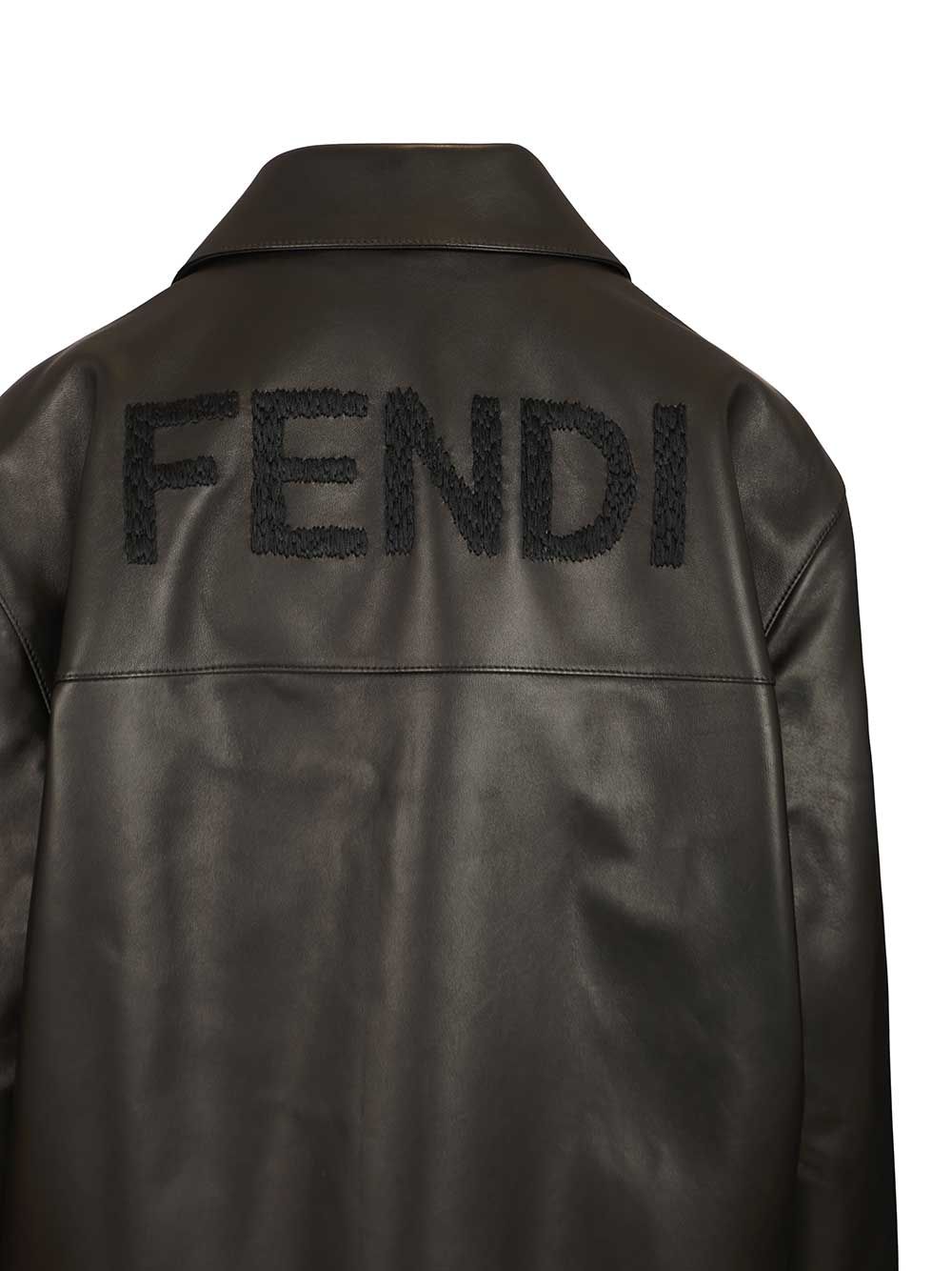 BLOUSON LEATHER FPJ139ATJZF0GME (FENDI / レザー&ファージャケット・コート ) | FENDI (フェンディ)(4)