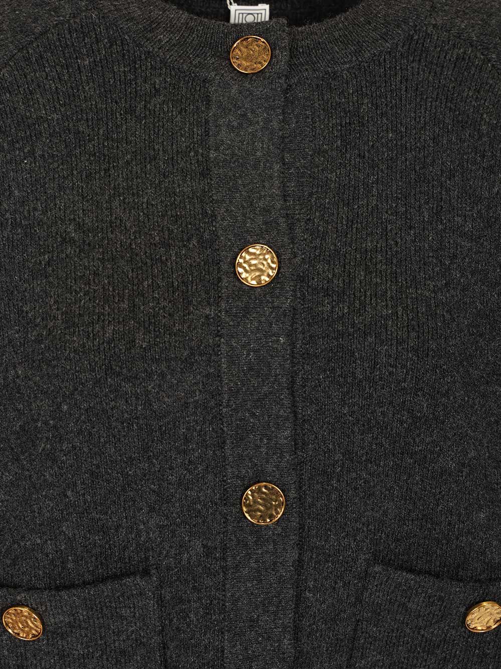 Hammered button cardigan 261WRT4357YA0279315 (TOTEME / ニット・セーター・カーディガン ) | TOTEME (トーテム)(3)