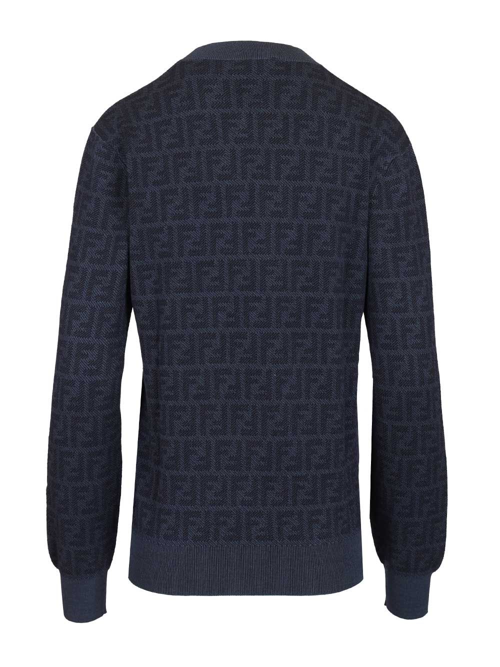 PULL FF DENIM KNIT FZXE39AYM1F1UKI (FENDI / ニット・セーター・カーディガン ) | FENDI (フェンディ)(1)