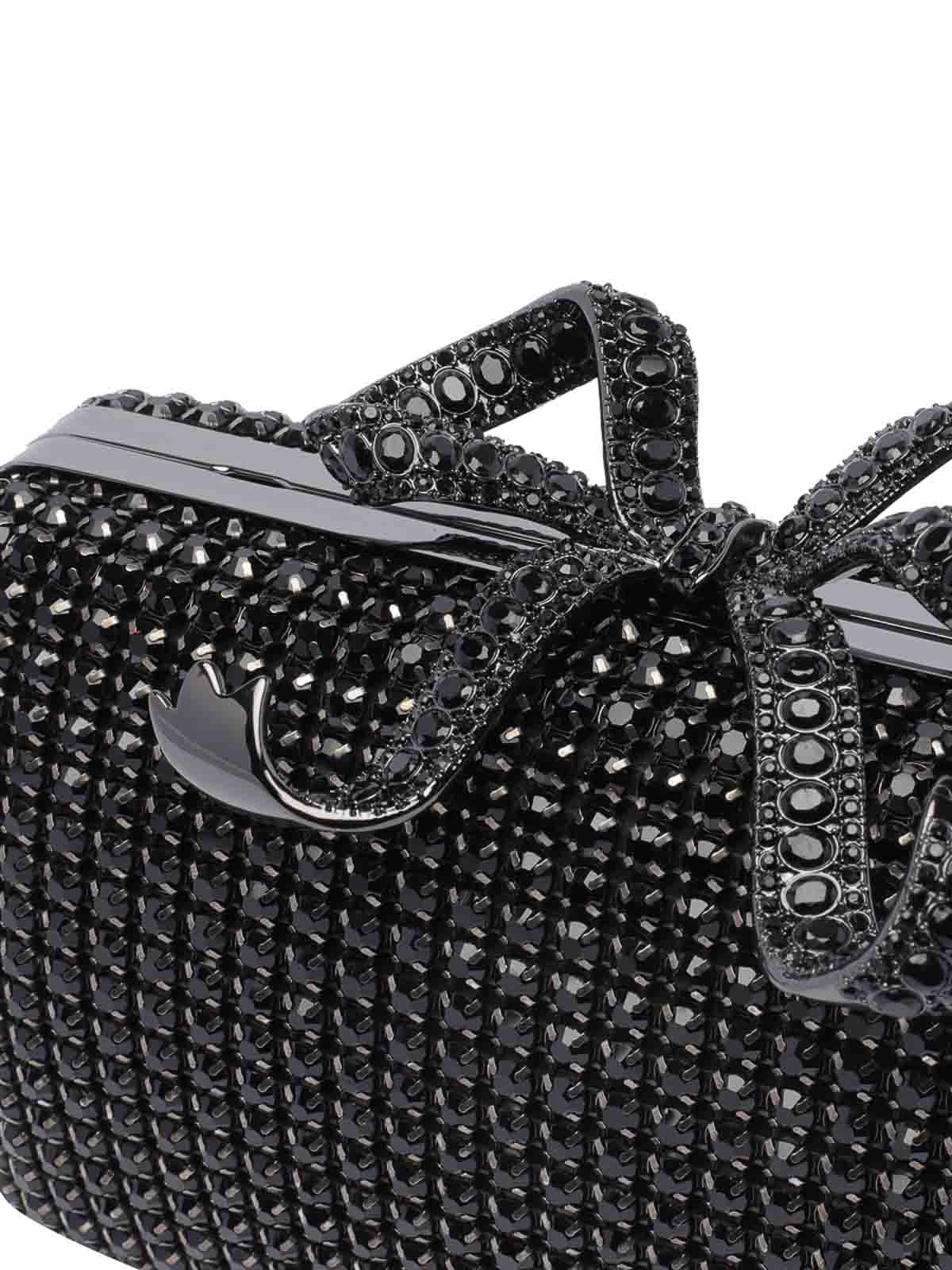 Crystal Box Clutch 306BLACK (self-portrait / クラッチバッグ・ポーチ ) | self-portrait (セルフ・ポートレイト)(3)